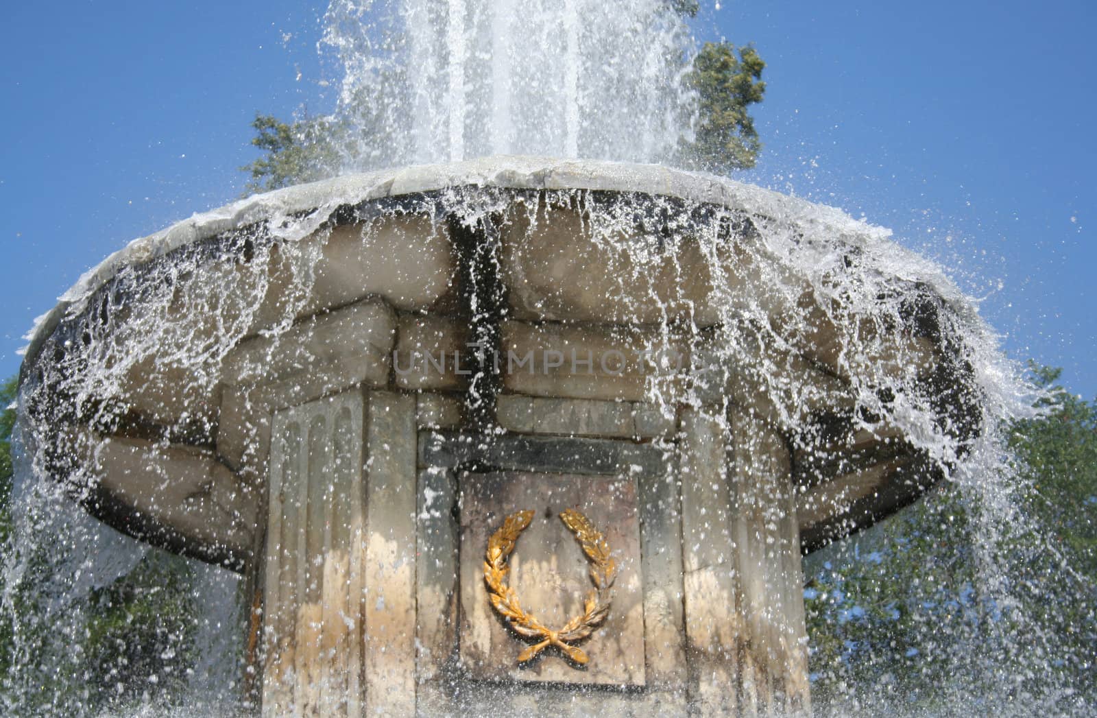 part of old big fountain
