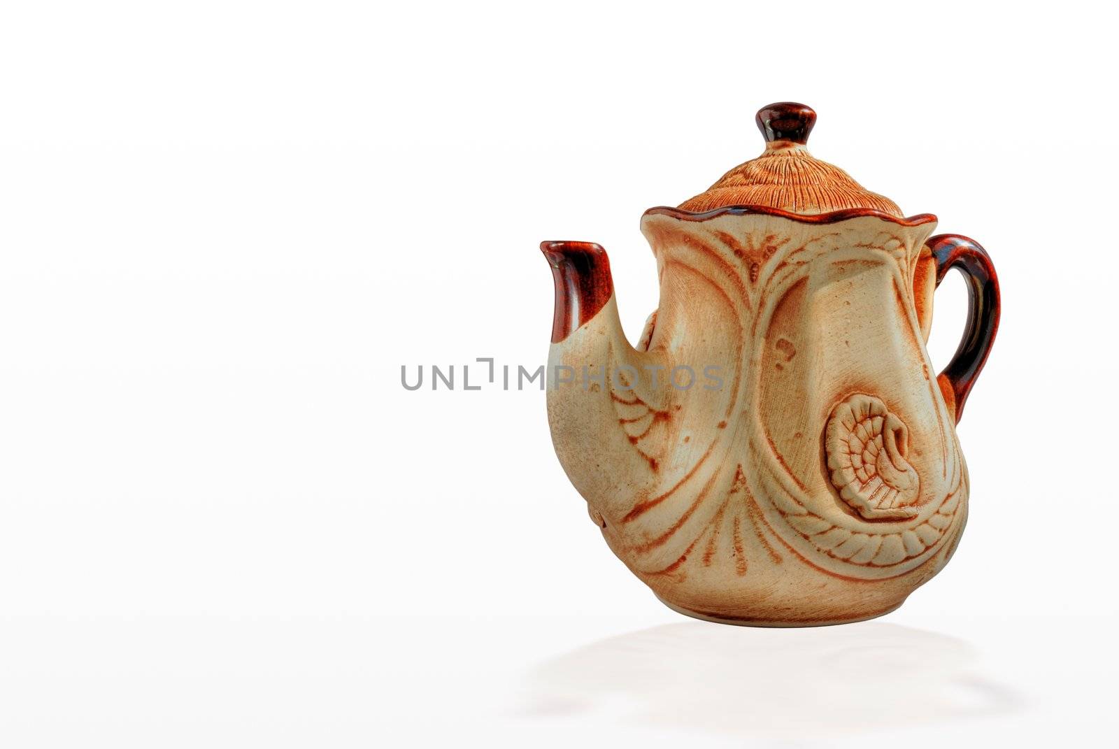 Clay teapot by galdzer