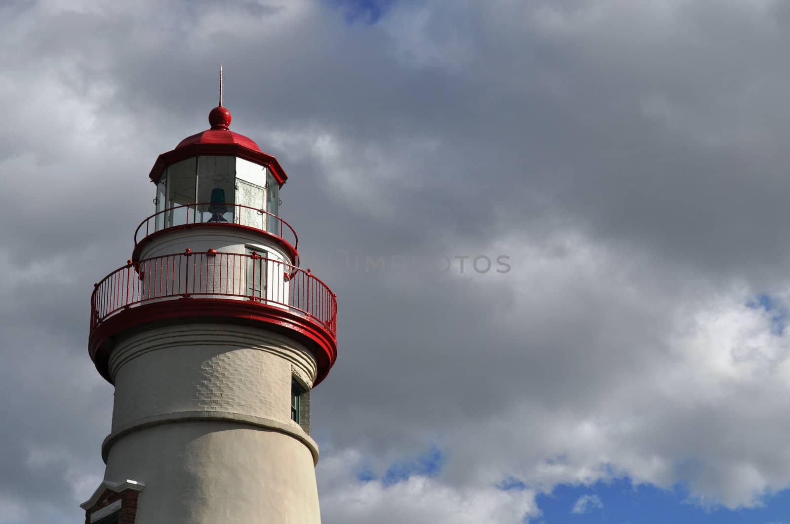 Lighthouse on Lake Erie by RefocusPhoto