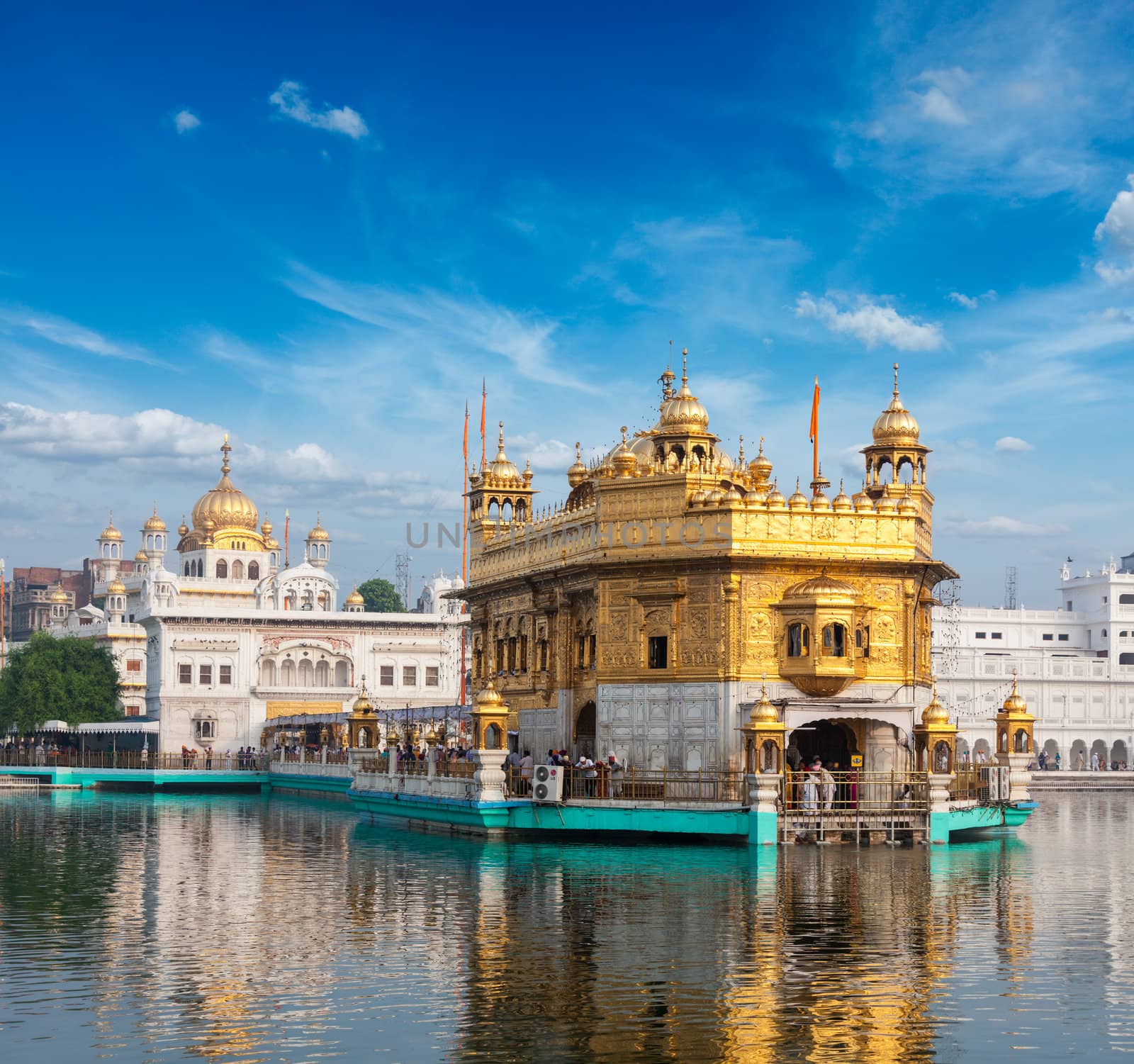 Sikh gurdwara Golden Temple (Harmandir Sahib). Amritsar, Punjab, India