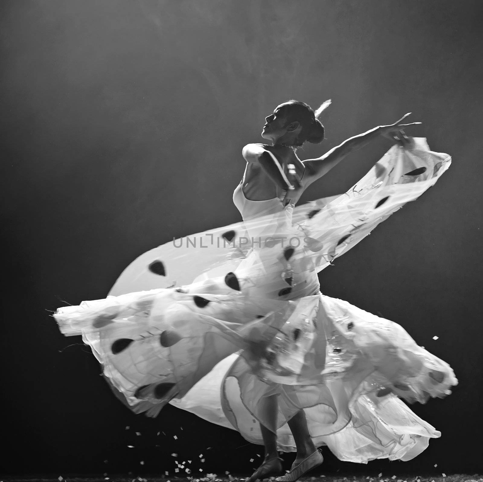 CHENGDU - OCT 27: chinese famous dancer Yang Liping performs Peacock Dance on stage at Jincheng theater.Oct 27, 2011 in Chengdu, China.