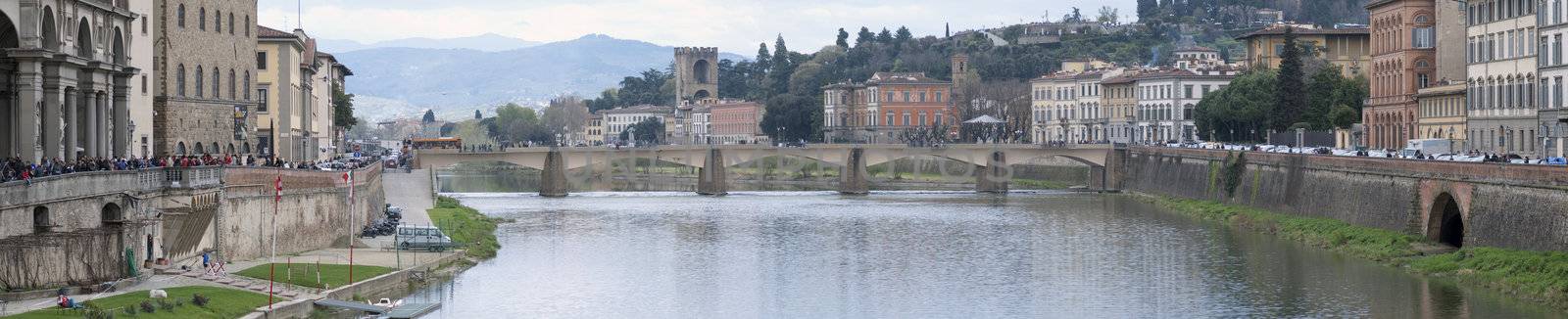 Panoramic View of Florence by jovannig