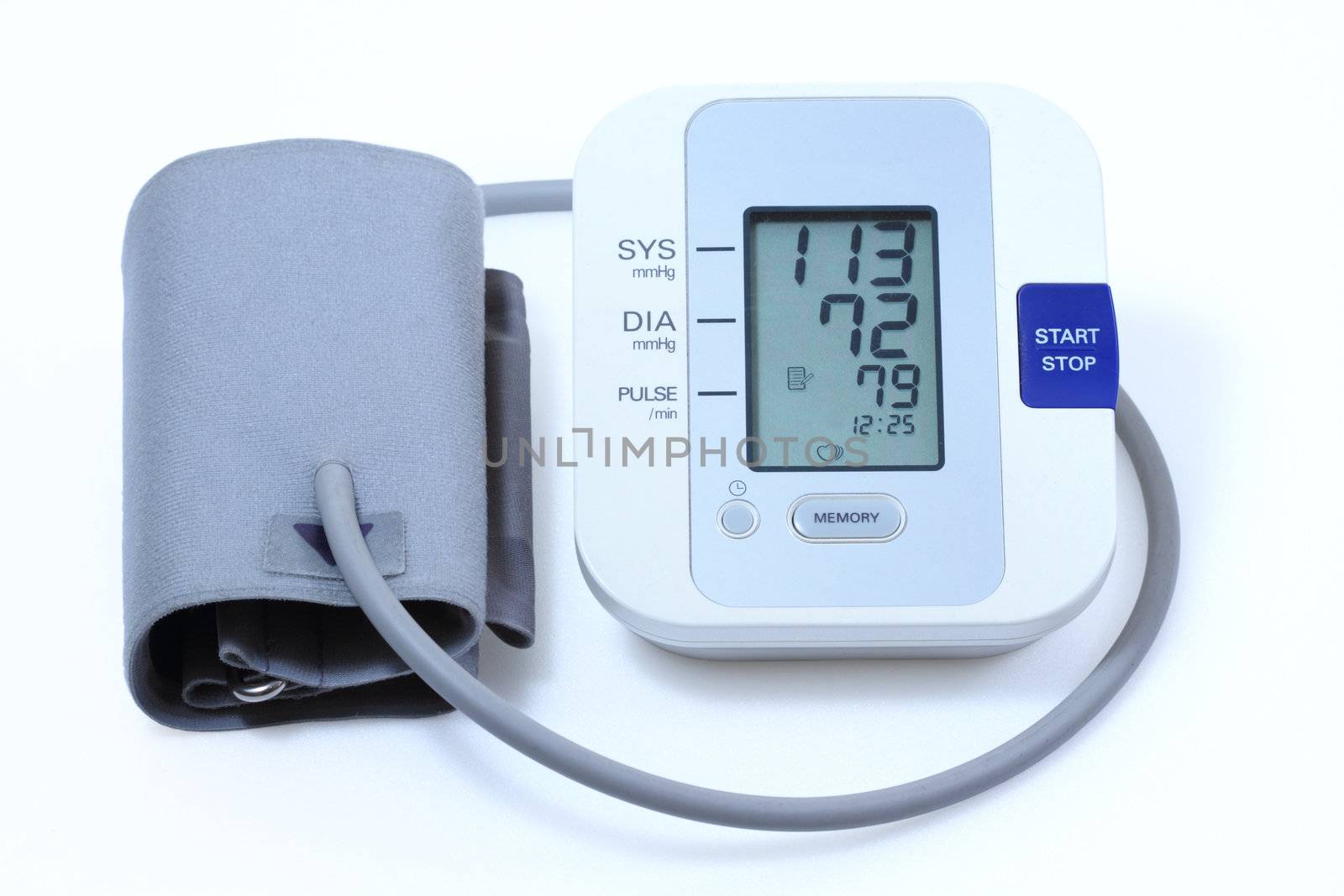 Blood pressure monitor by photosoup