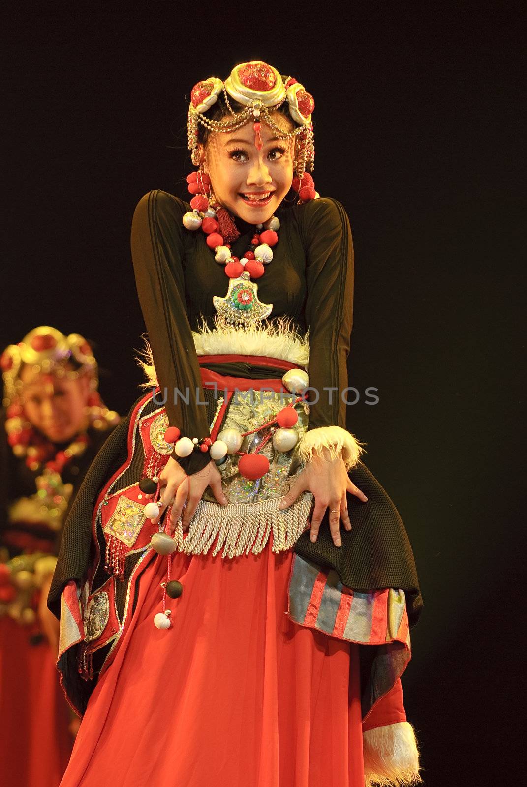 pretty chinese ethnic dancer by jackq