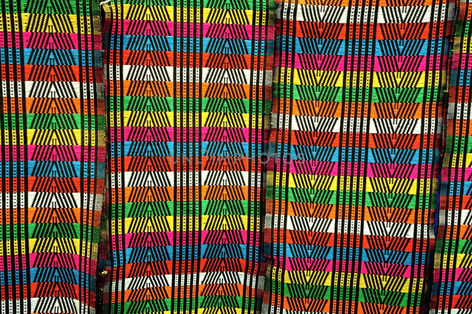 beautiful african cloth with rich pattern from Guinea-Bissau by jackq