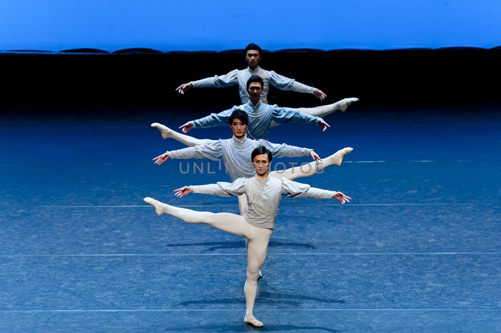 CHENGDU - JAN 5: The national ballet of china perform on stage at Jincheng theater.Jan 5, 2012 in Chengdu, China.
