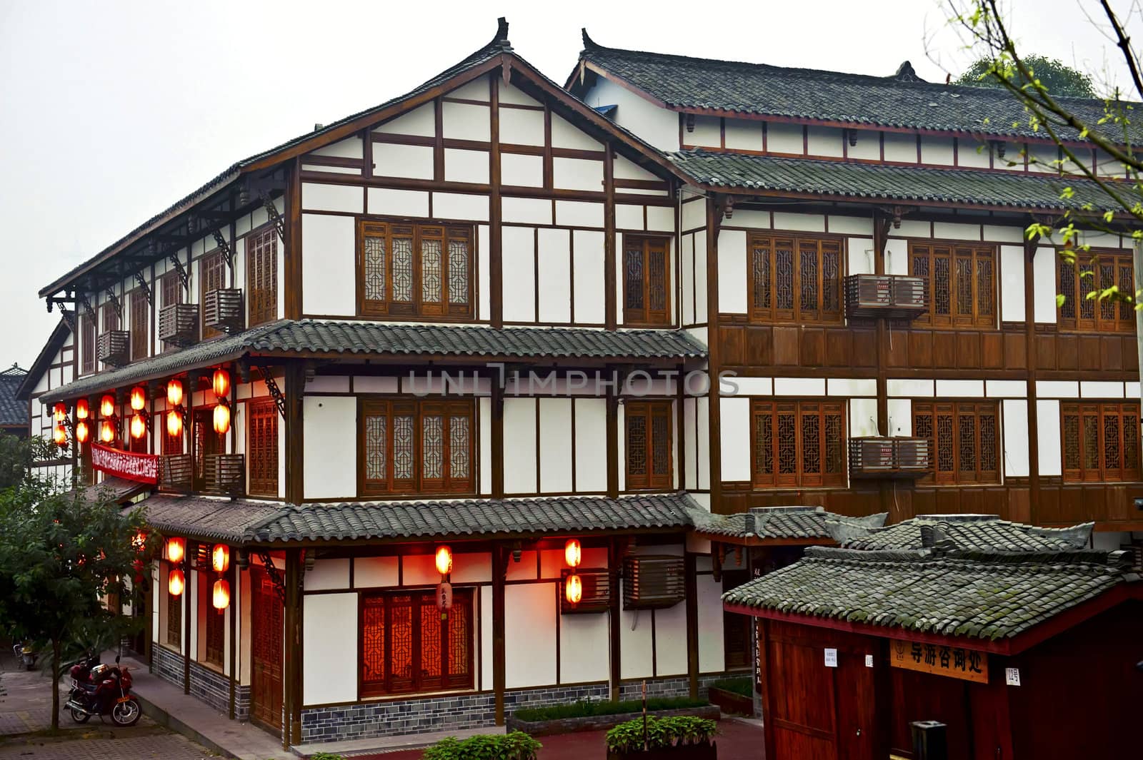 traditional building of china style by jackq