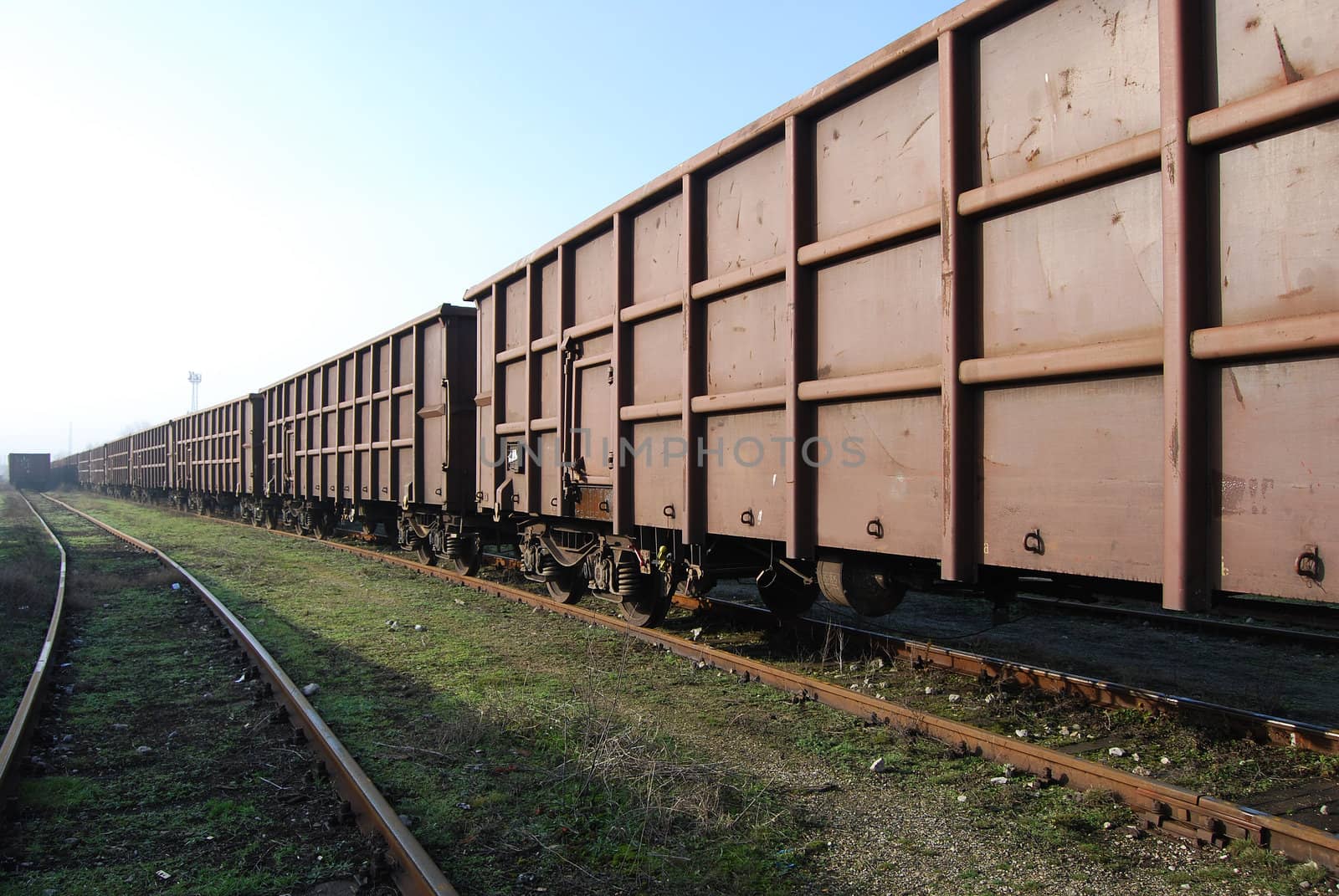 Railway freight wagons by varbenov