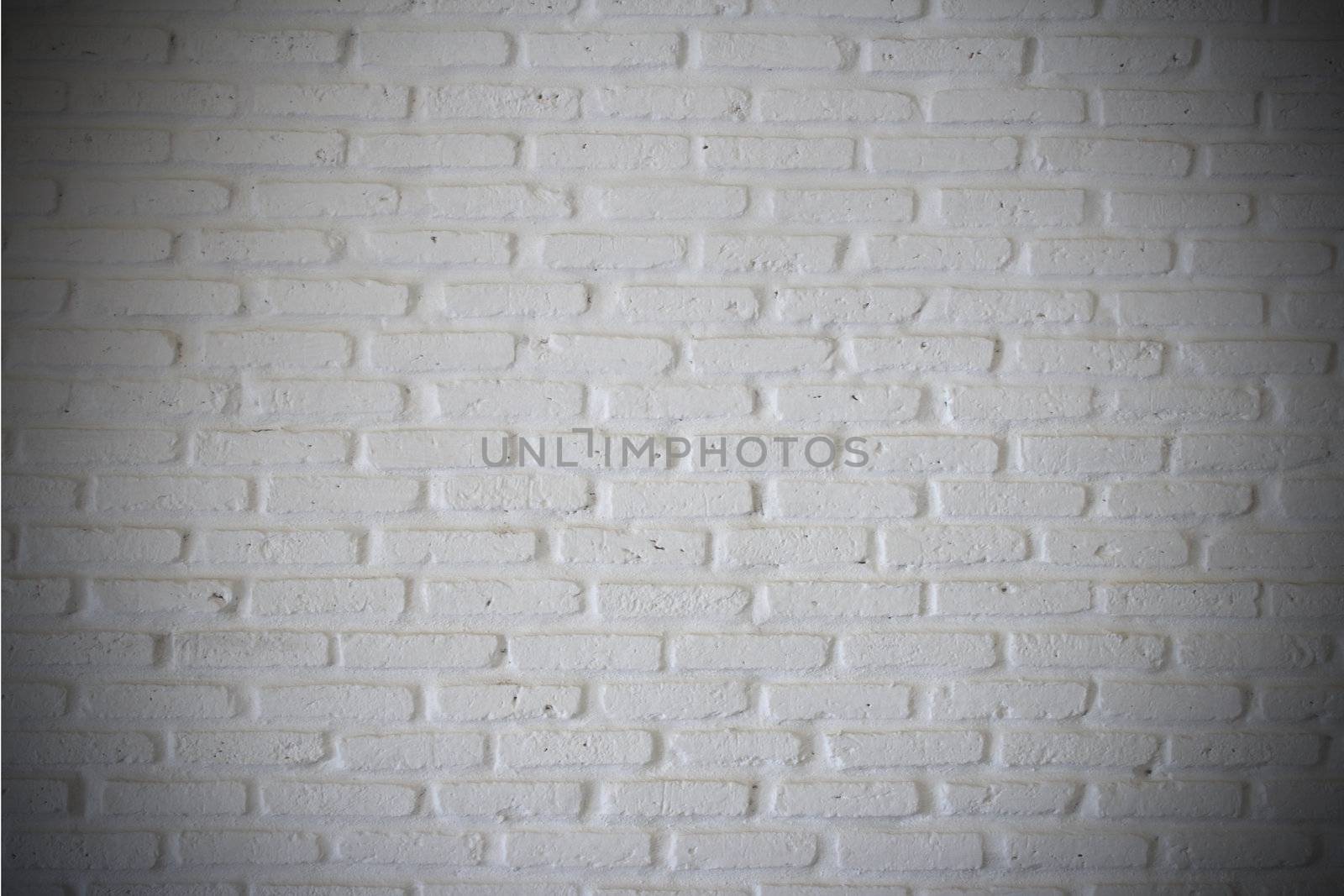 White brick wall by rawich06