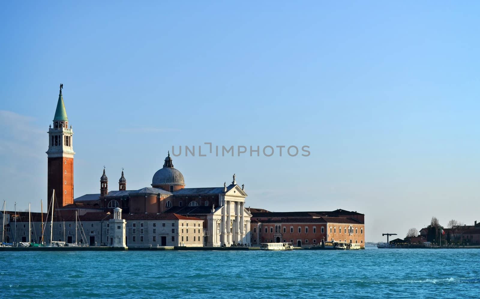 view to San Giorgio Maggiore Venice, Italy by Zhukow