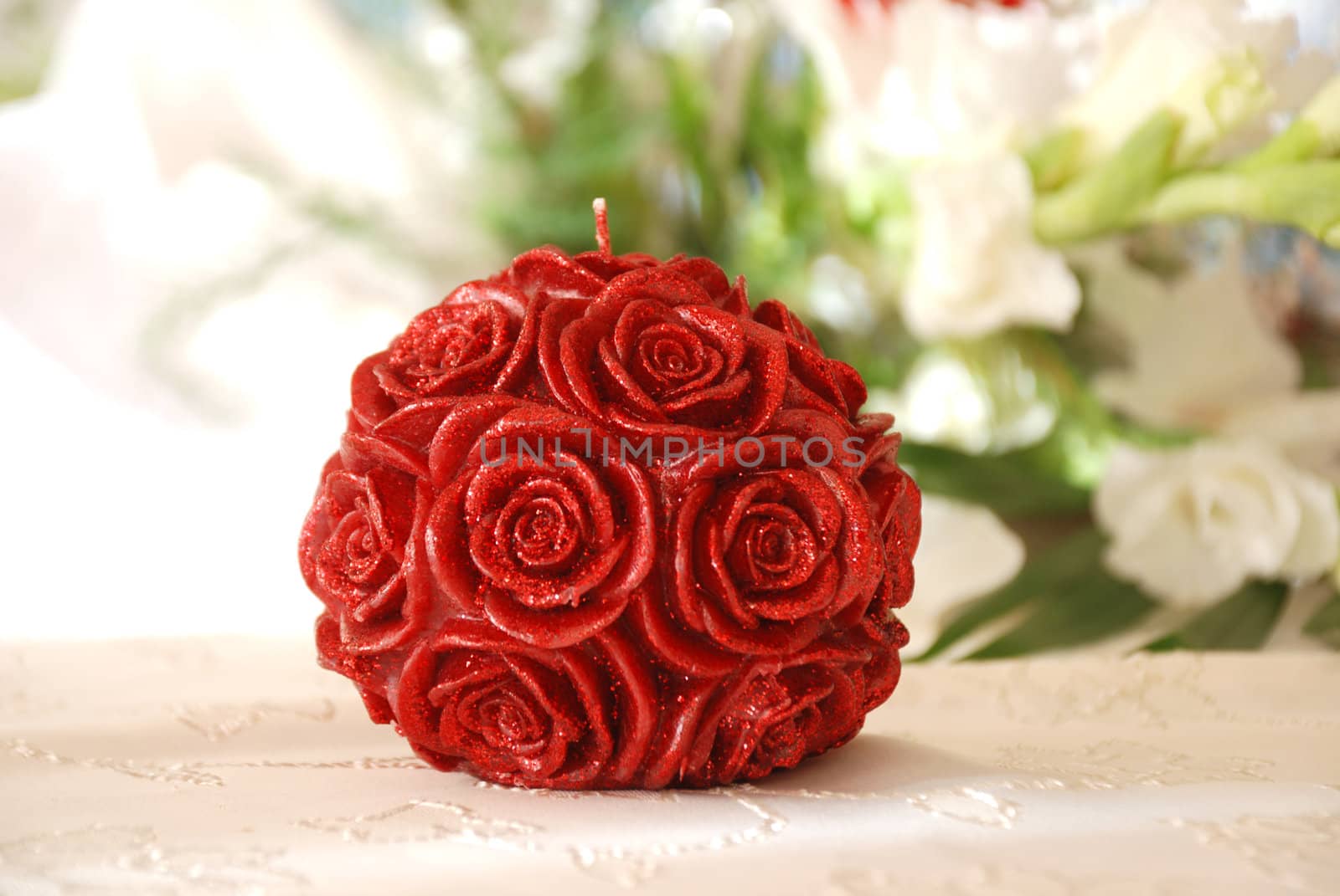 ball-shaped candle