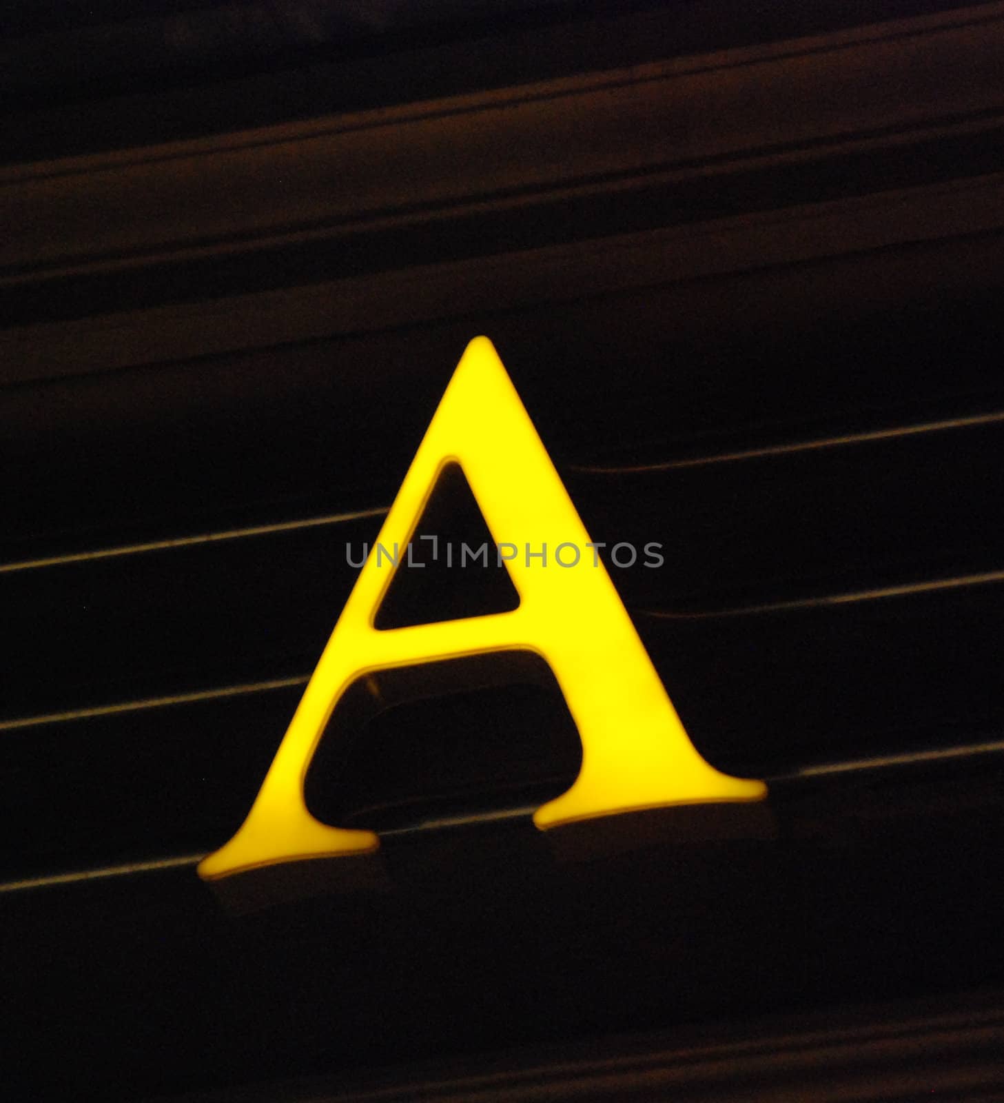 neon letter