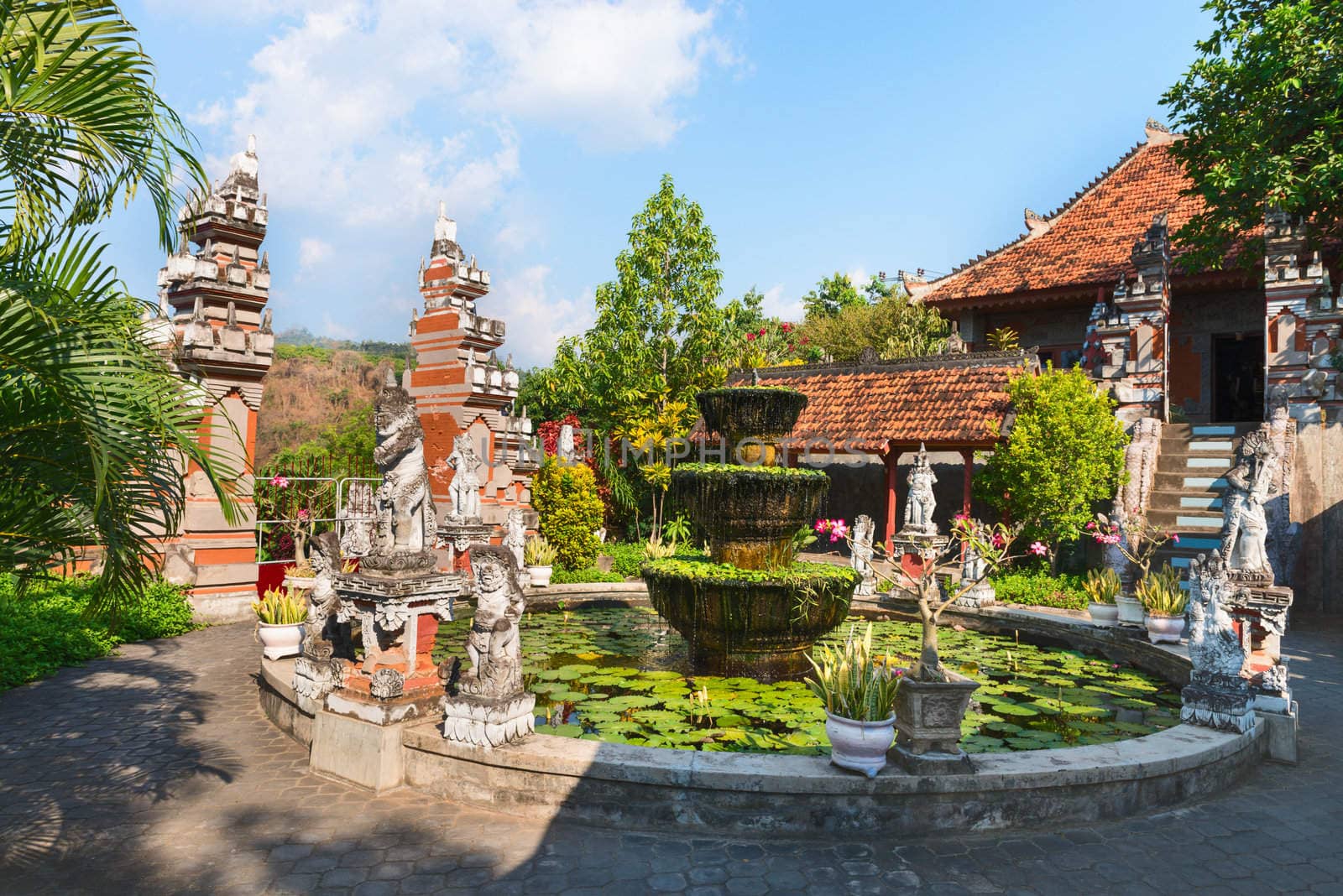 Buddist Monastry on Bali by iryna_rasko