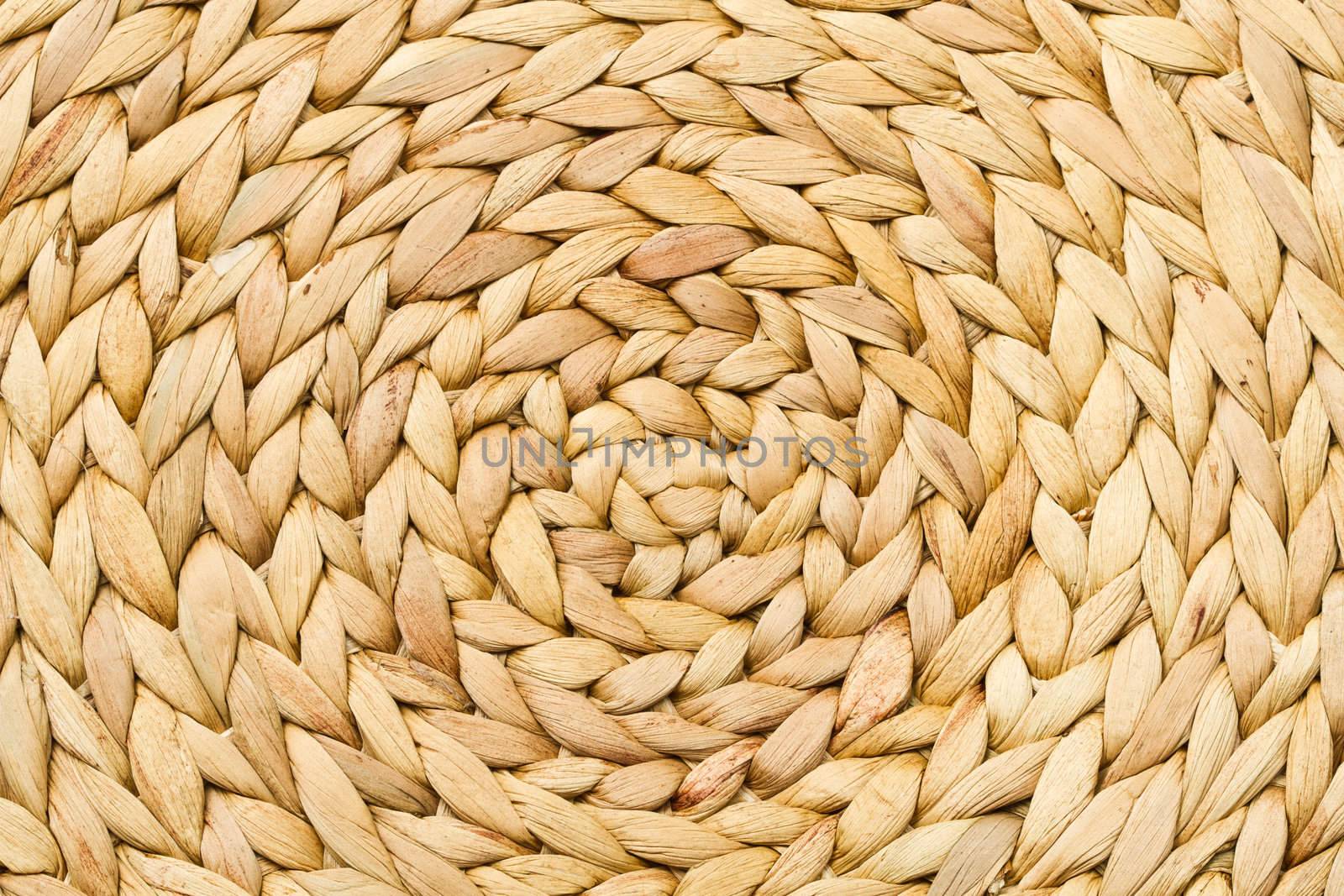 straw texture close up 
