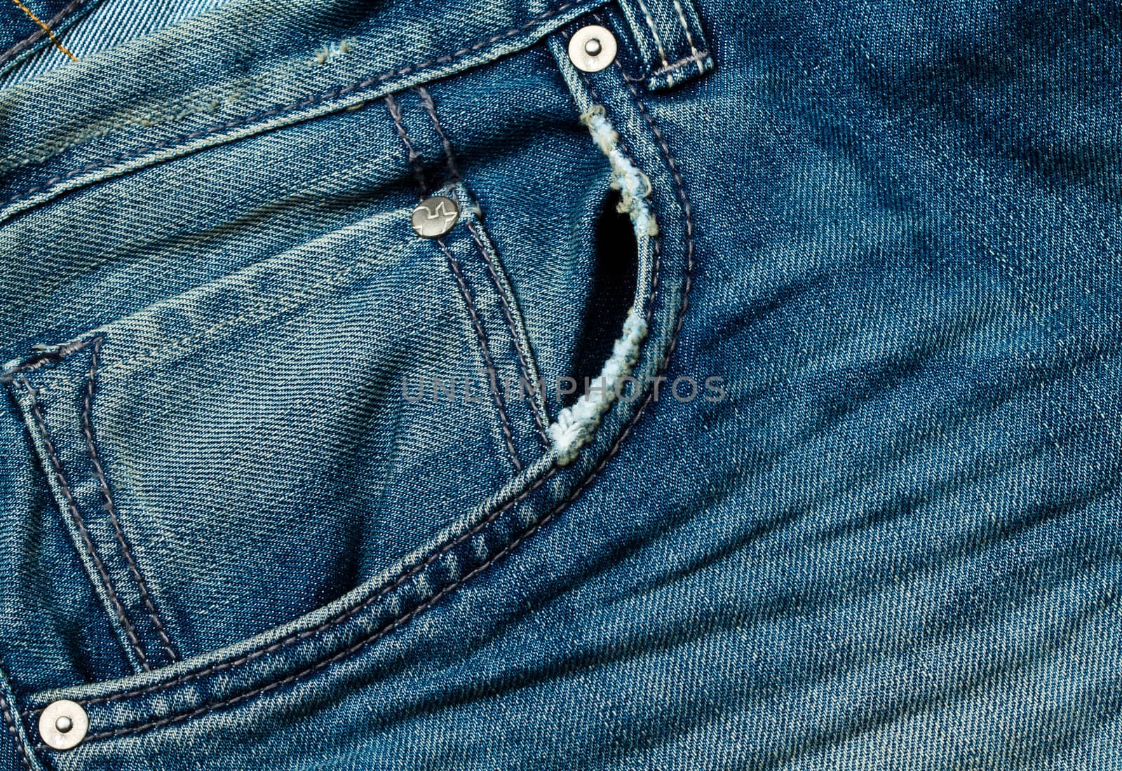 denim blue jeans pocket by lsantilli