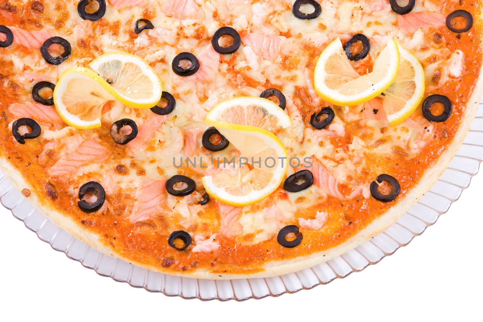 photo of a part of Shrimp Pizza