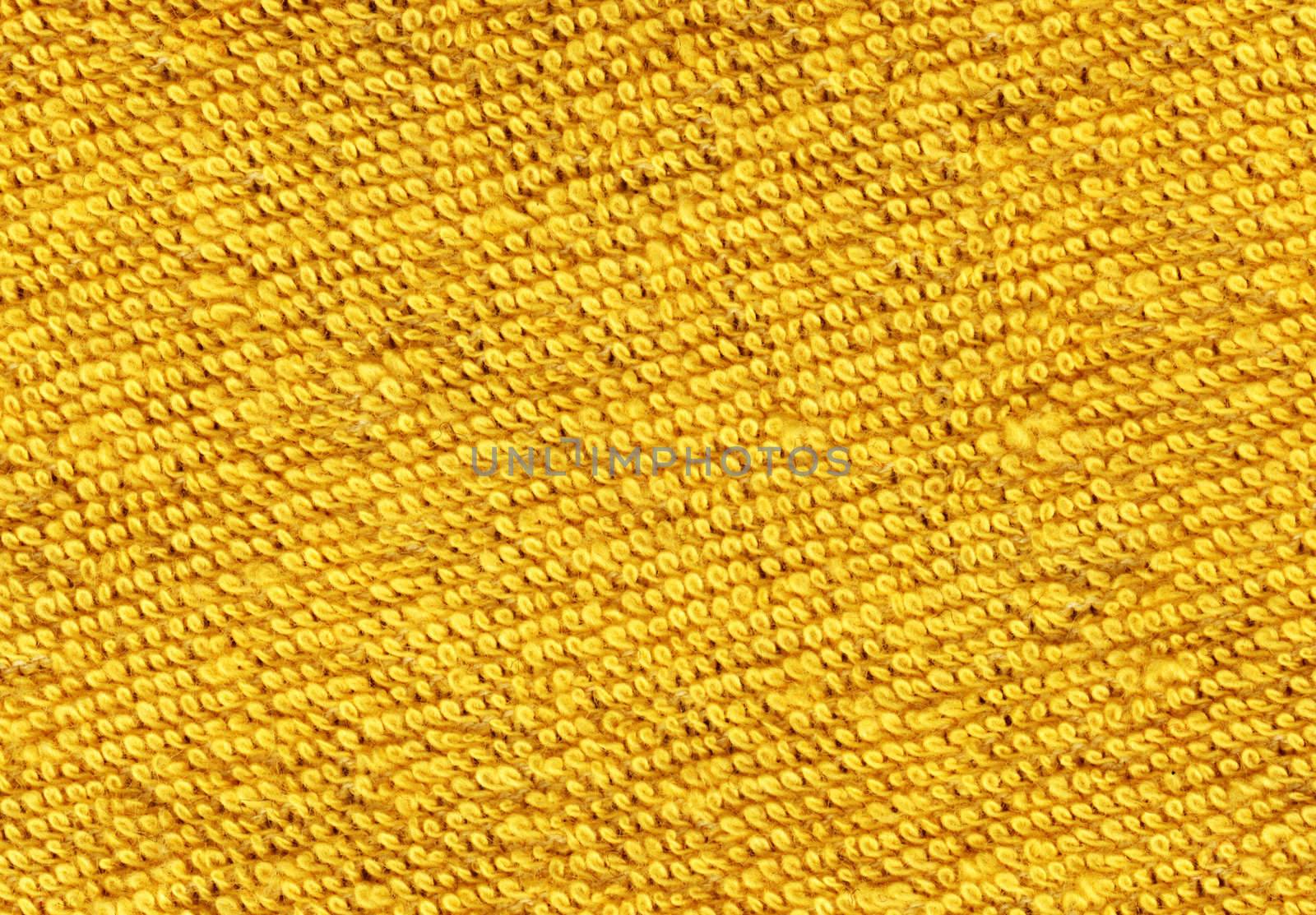 yellow terry cloth by derausdo