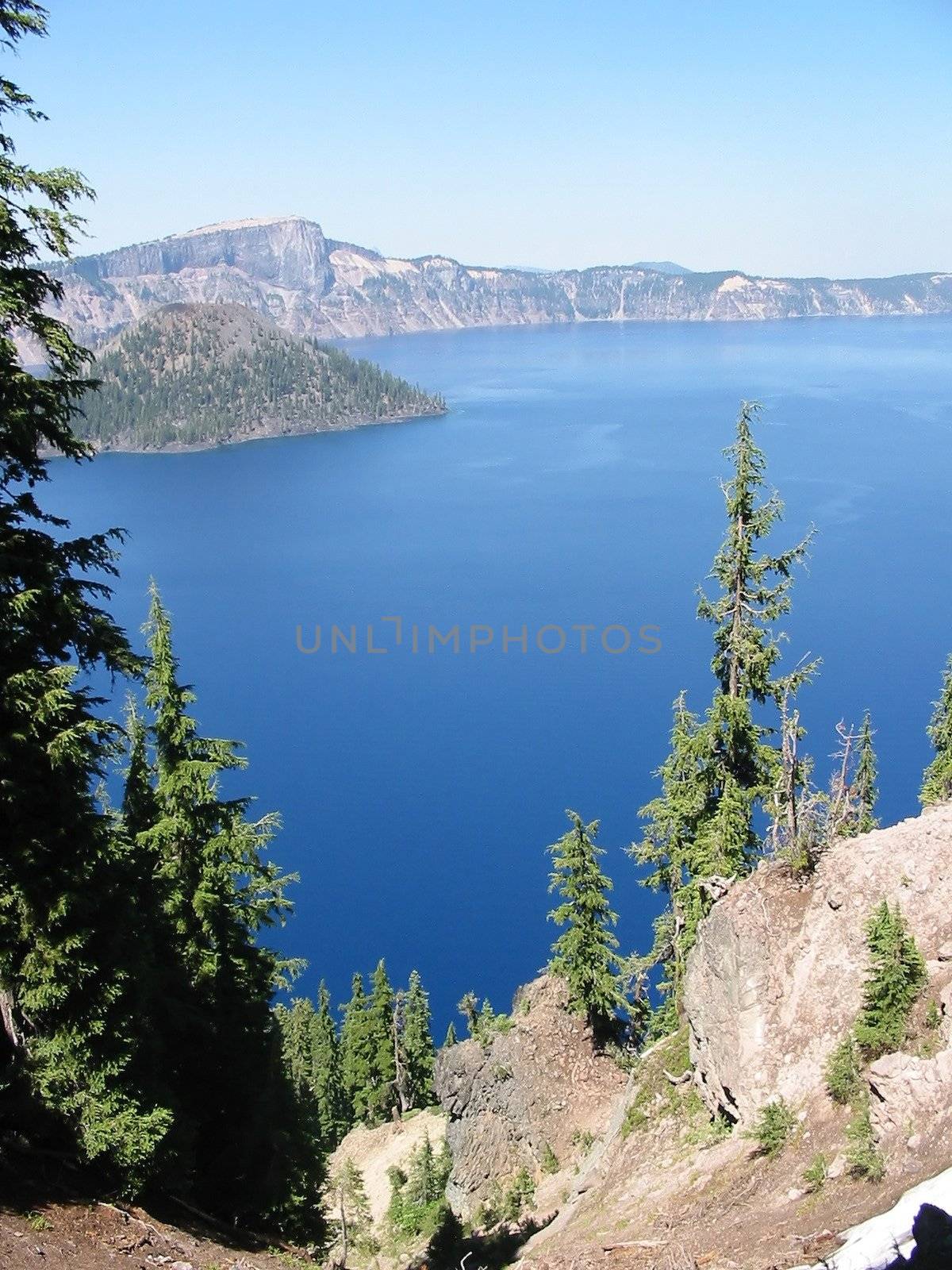 Crater Lake National Park in Oregon, USA