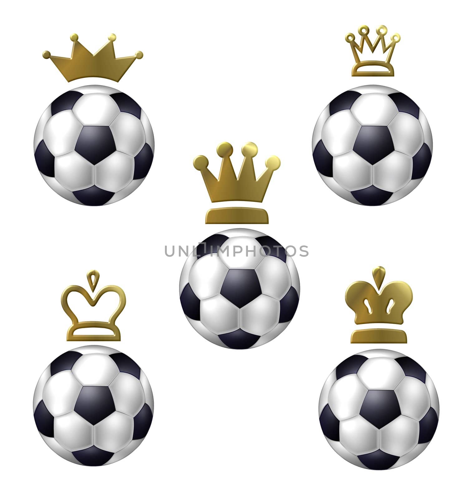 soccer crowns by peromarketing