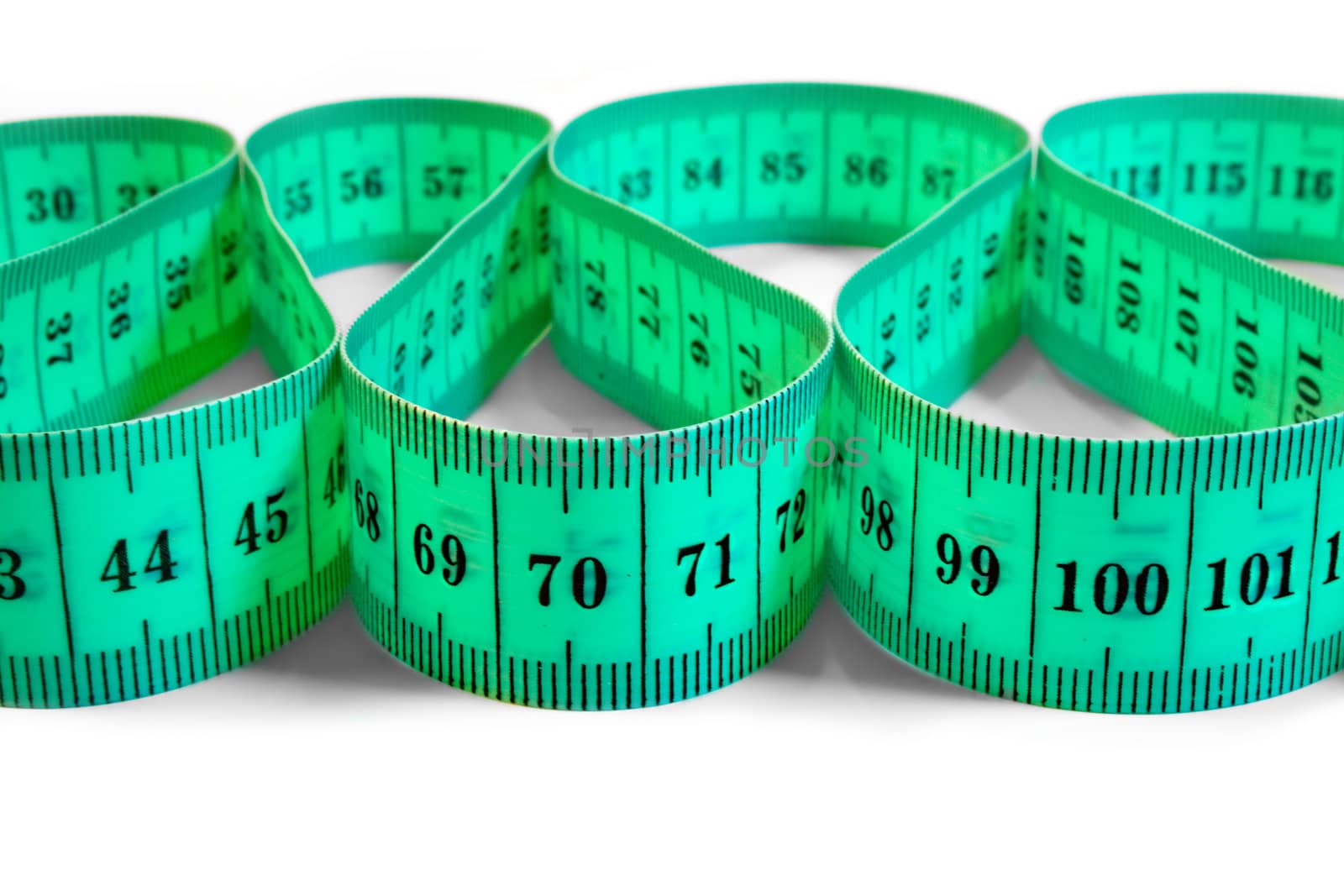 green tape measure by Dikar