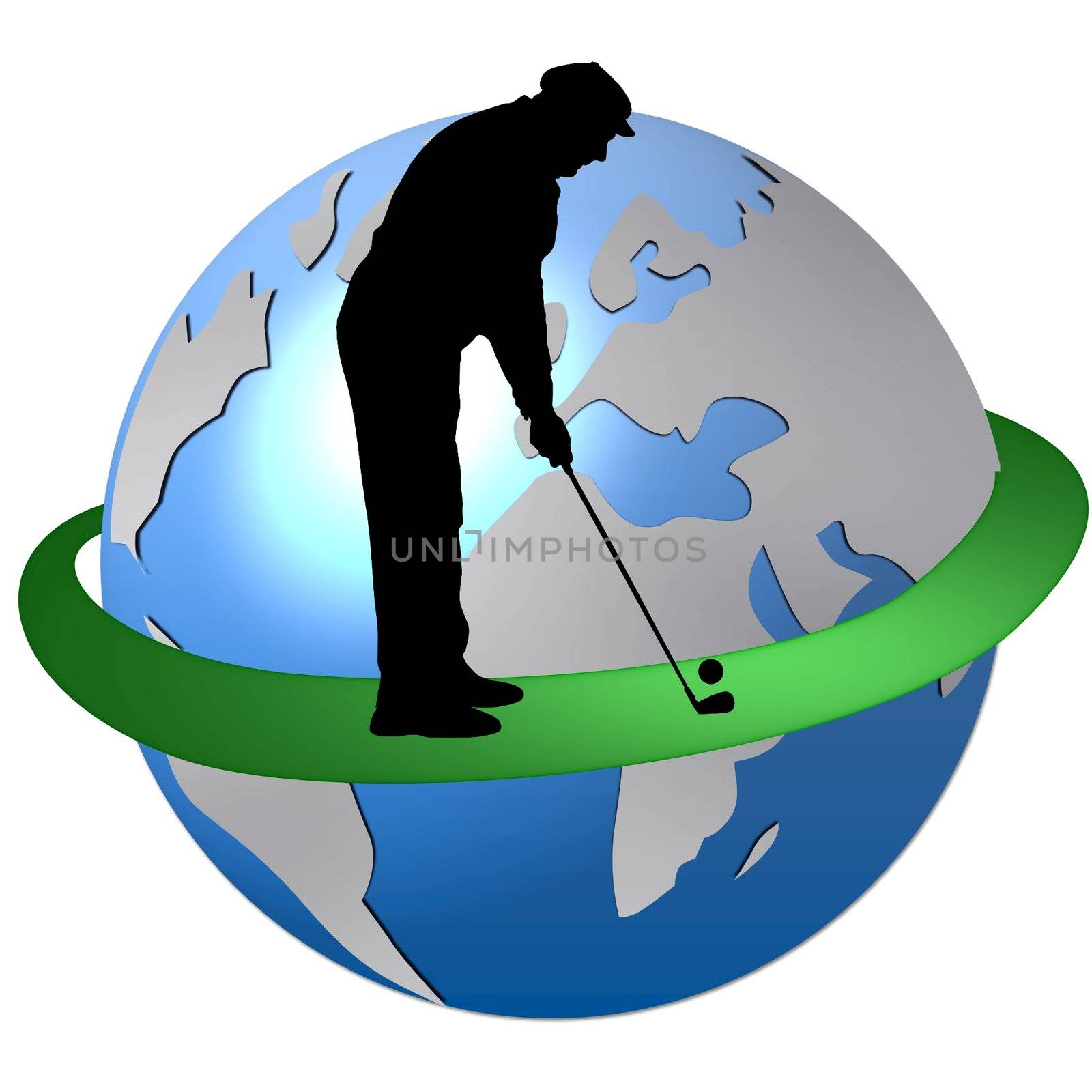 golf around the world by peromarketing