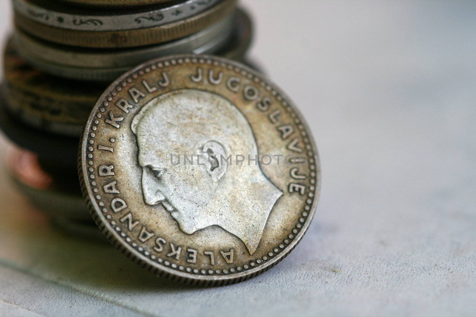 Old coins from eu