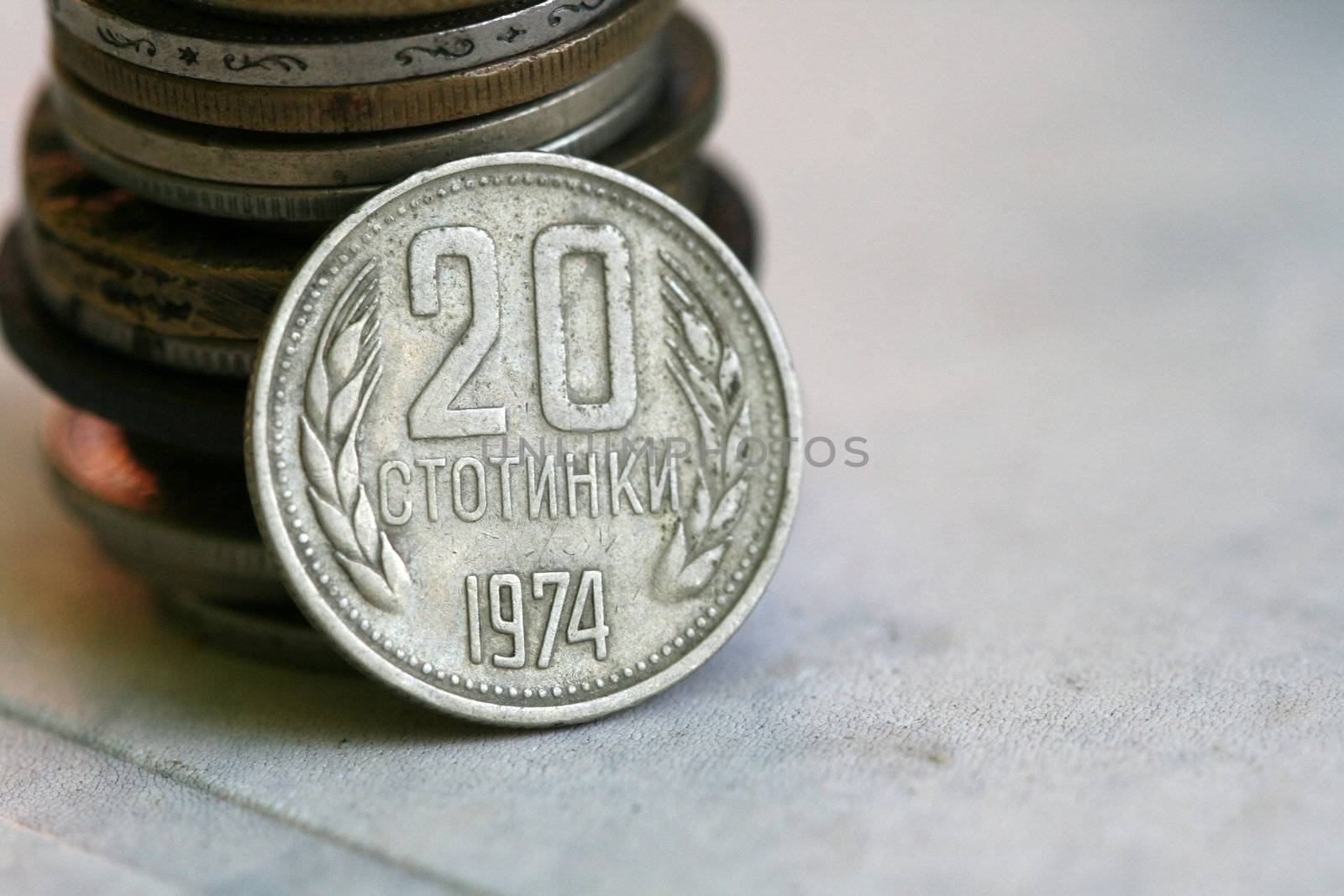 Old coins from eu