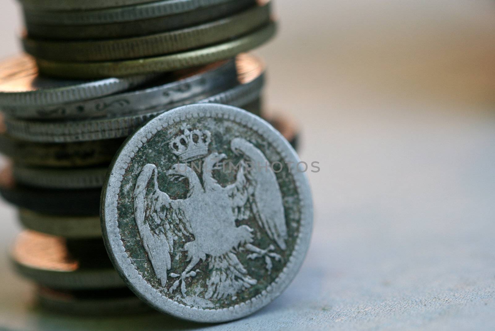 Old coins from eu