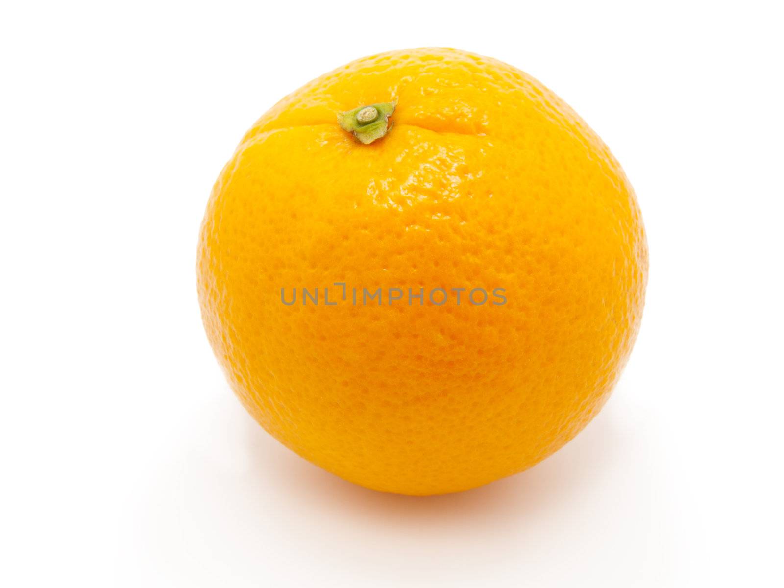 orange fruit isolated 