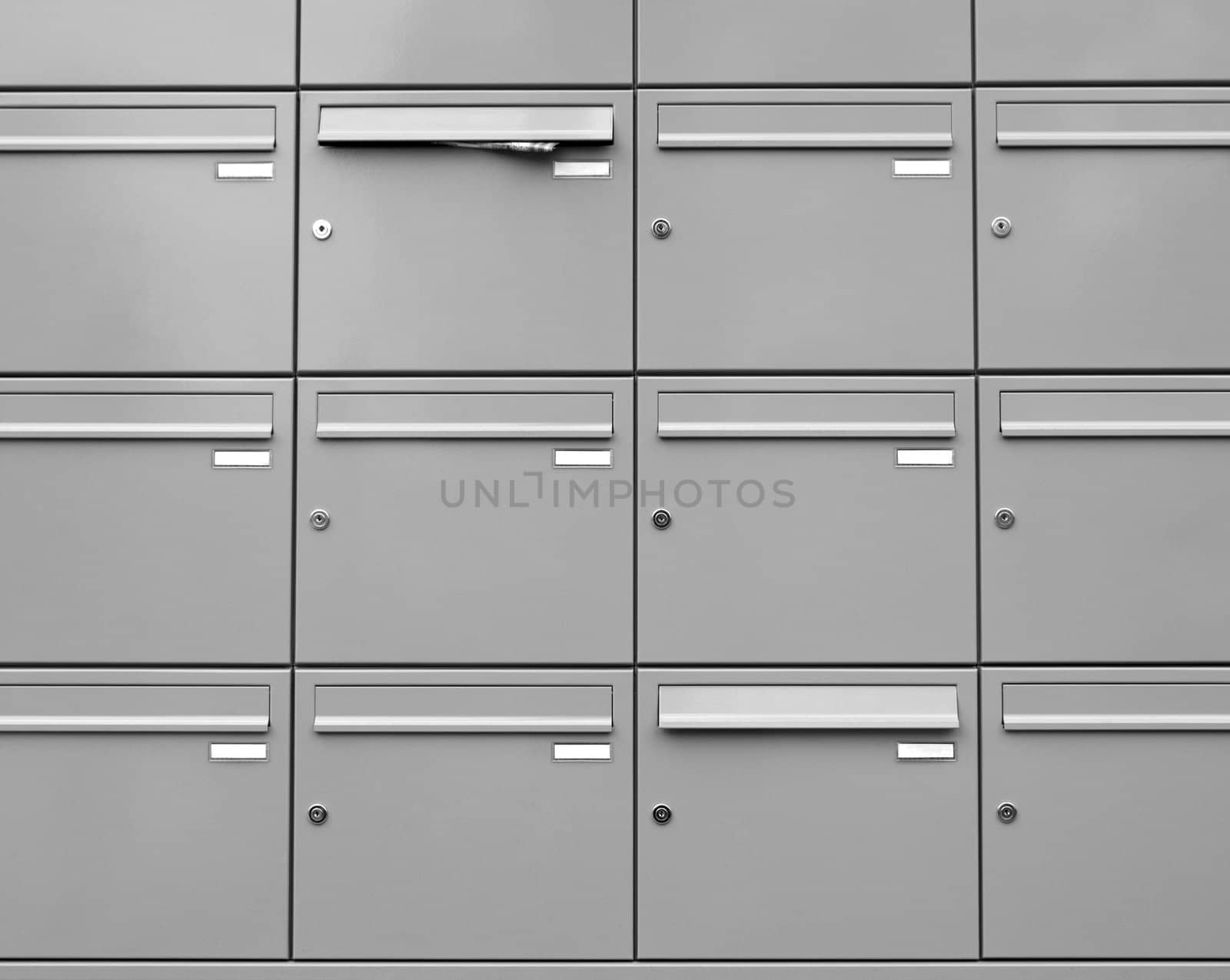 metallic mailboxes  by motorolka