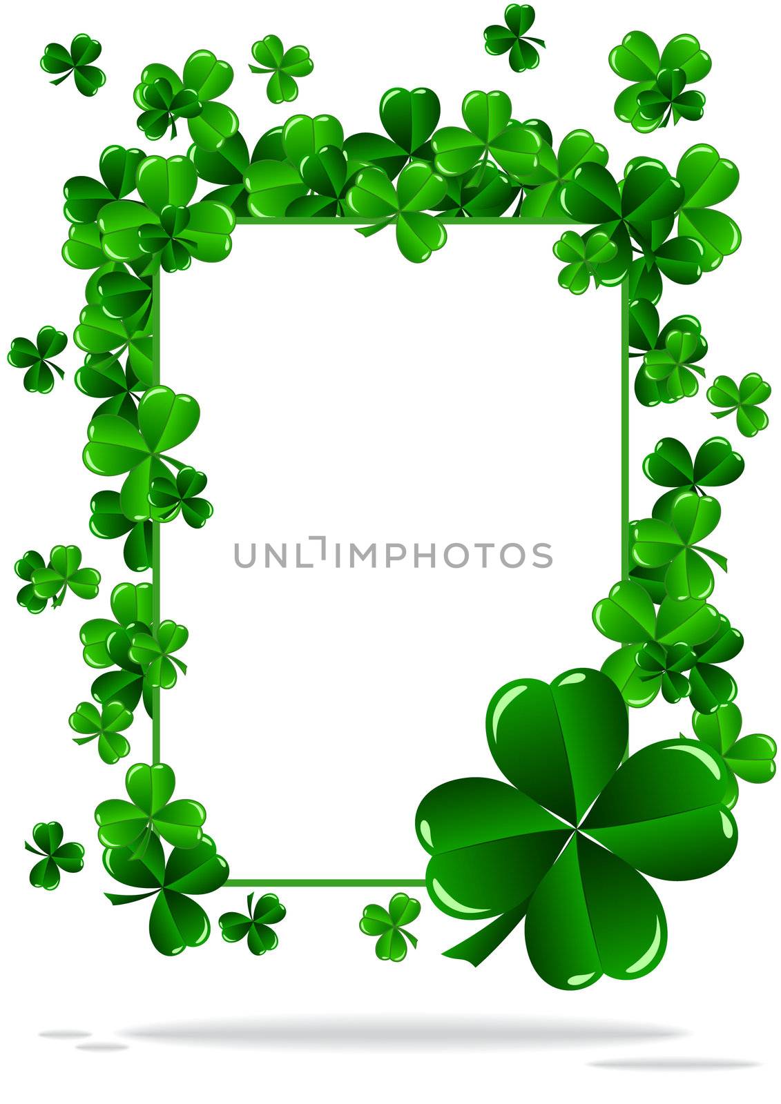 Greeting Cards St Patrick Day vector illustration