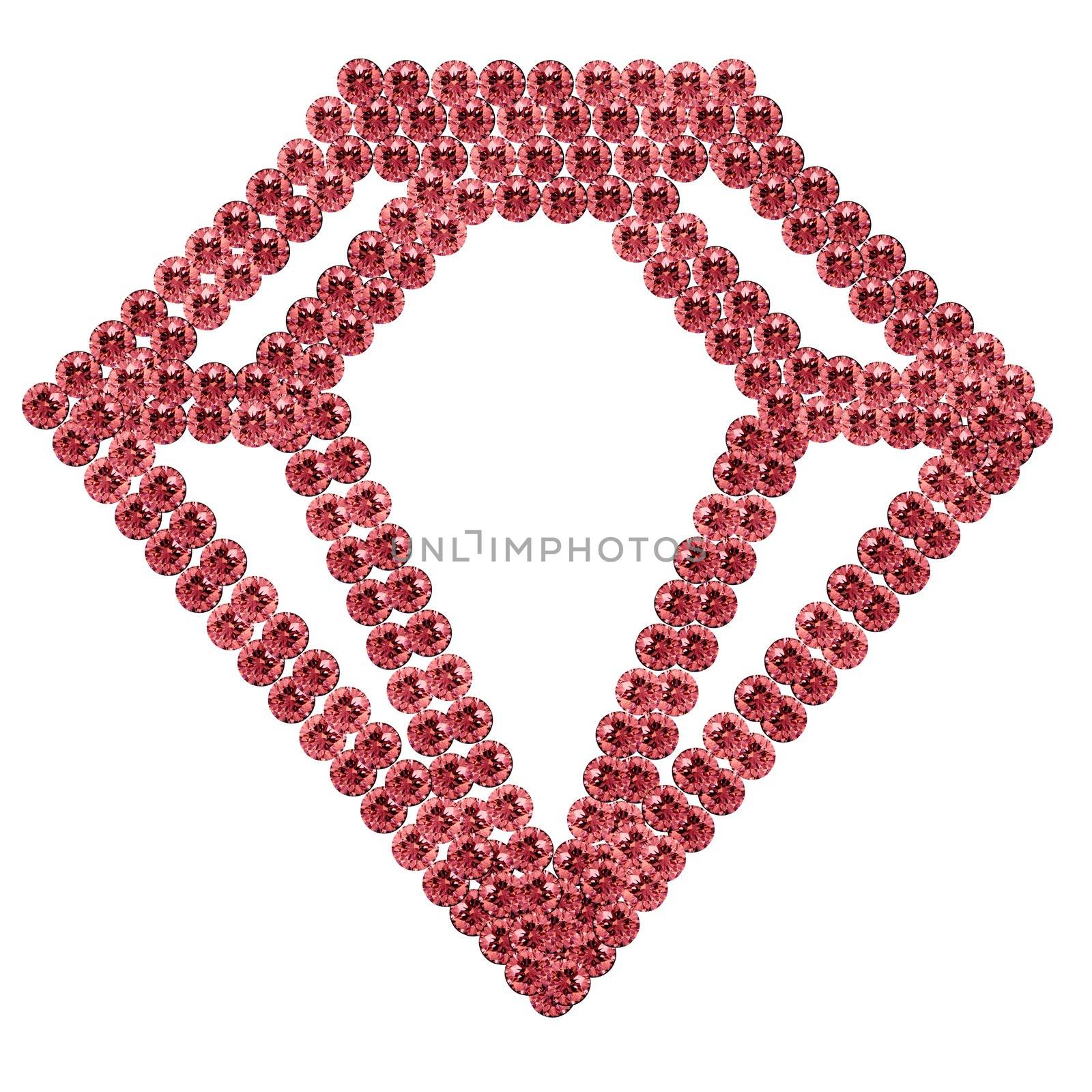 red diamond background by peromarketing