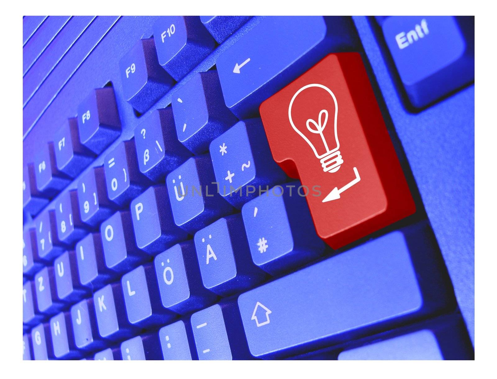 keyboard bulb by peromarketing