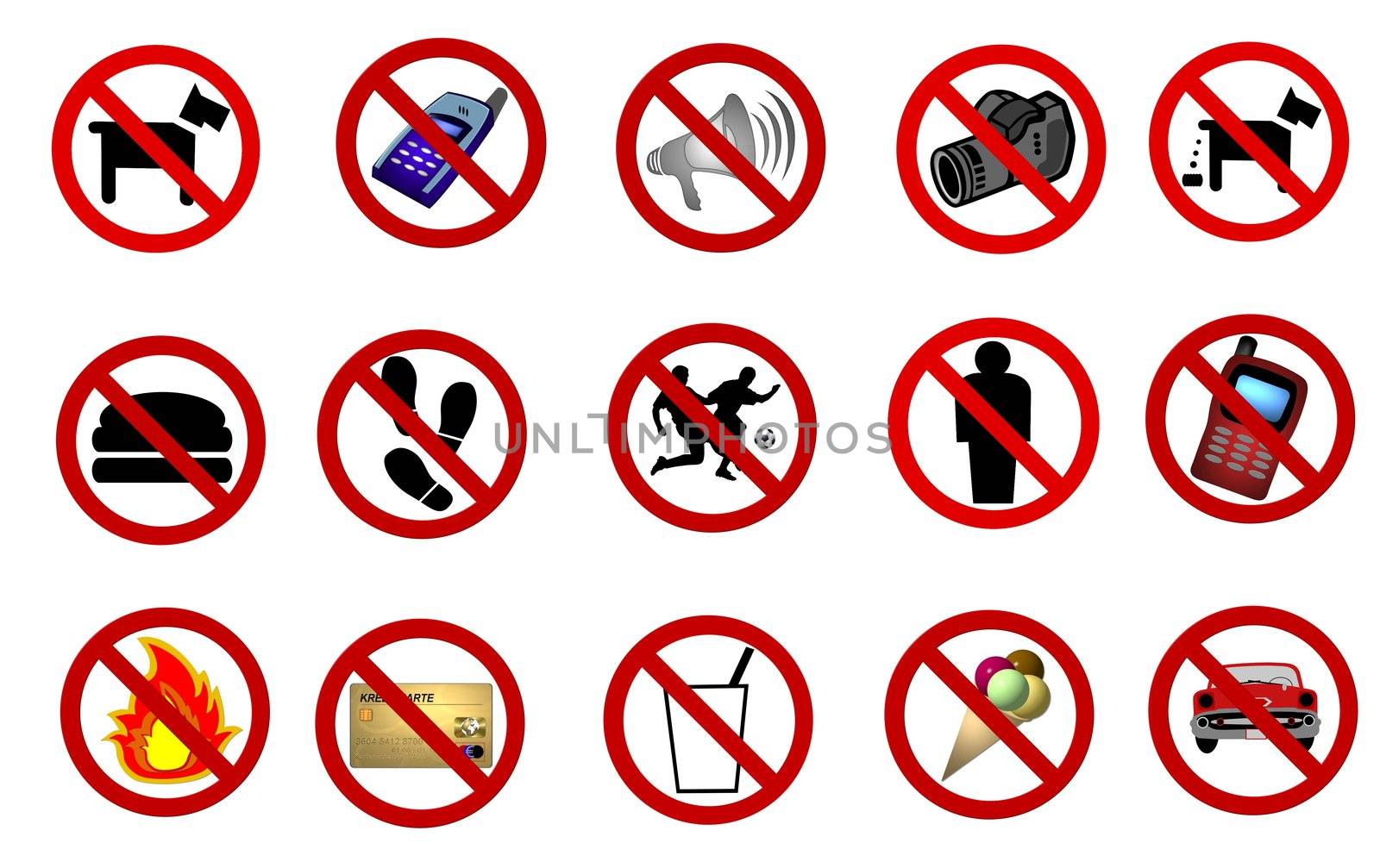 	prohibition signs by peromarketing