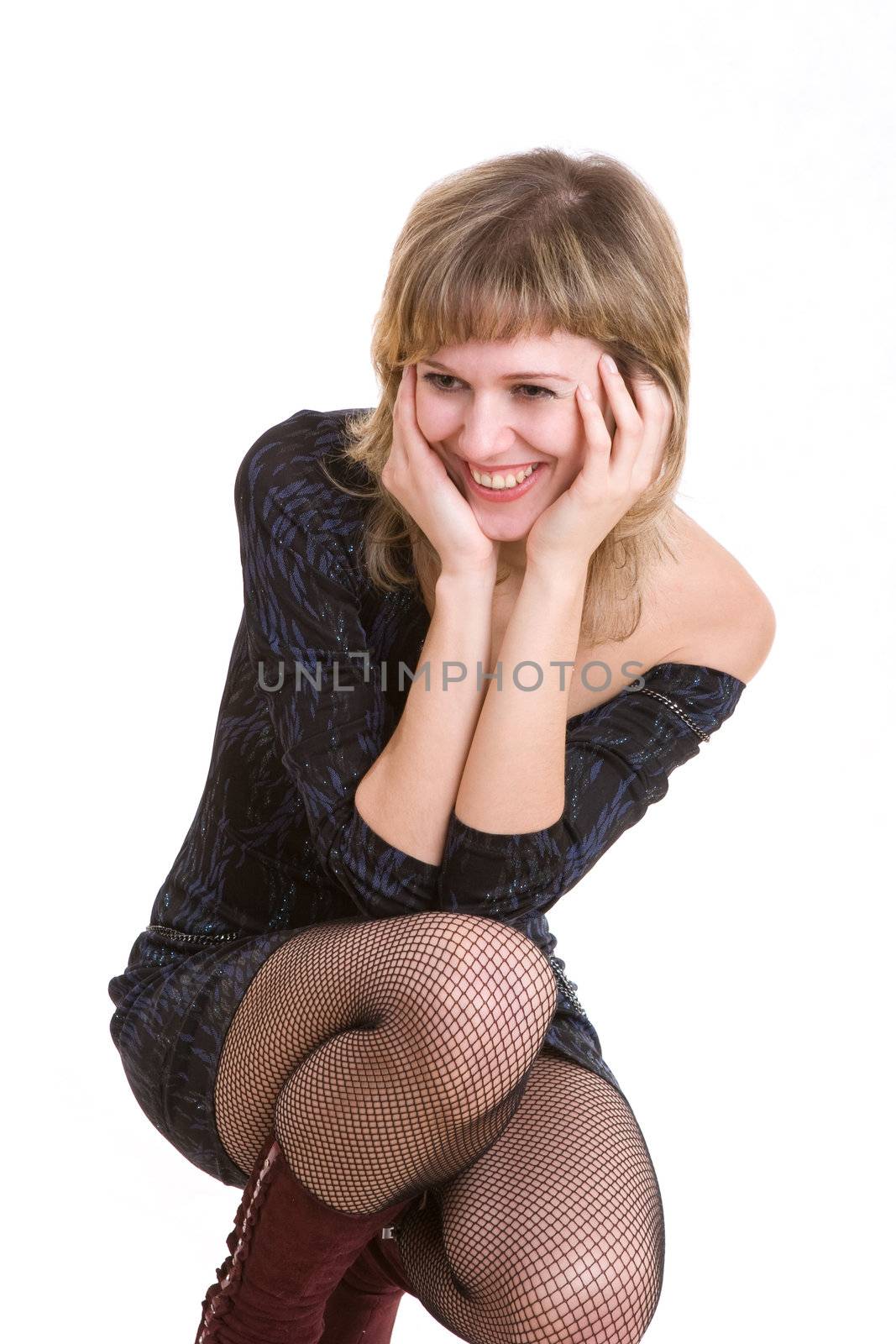 laughing sexy girl