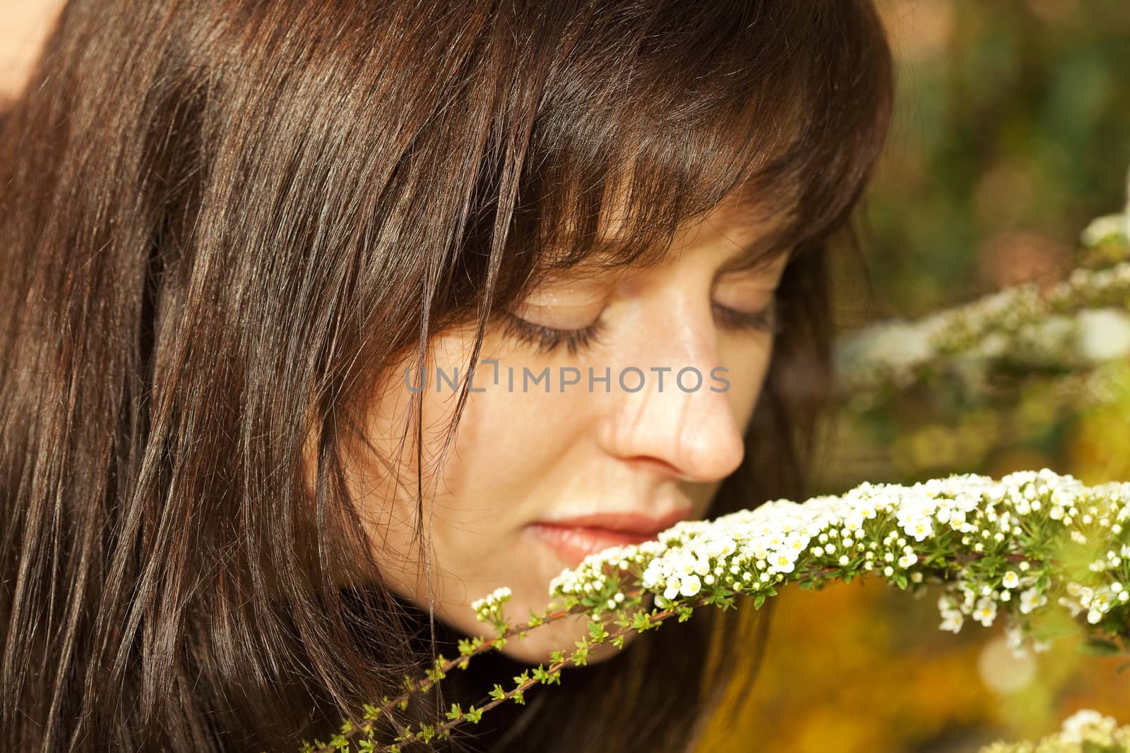 portrait of a young beautiful woman