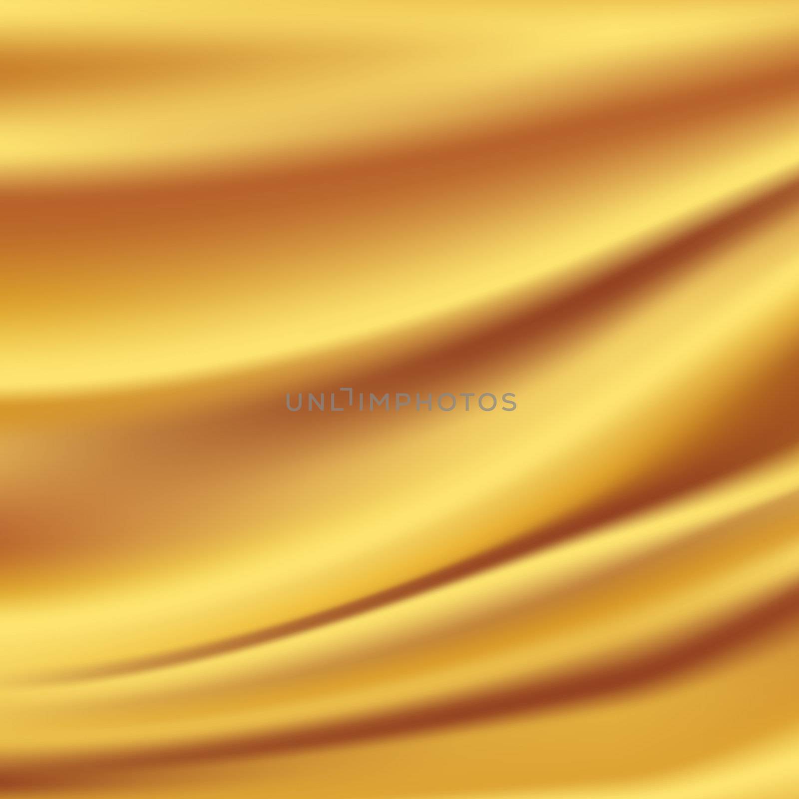 Gold silk fabric for backgrounds