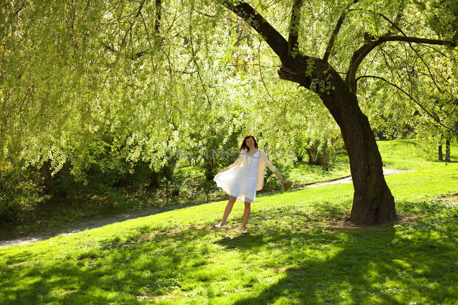 young bride stood under the greenwood tree