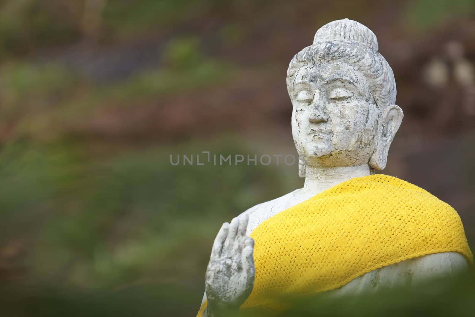 View of buddha statue in Thailand 