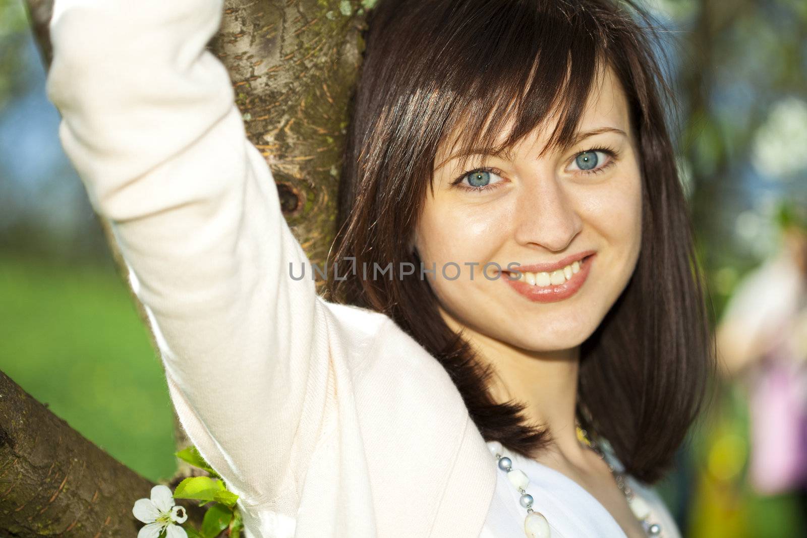 portrait of a young beautiful bride