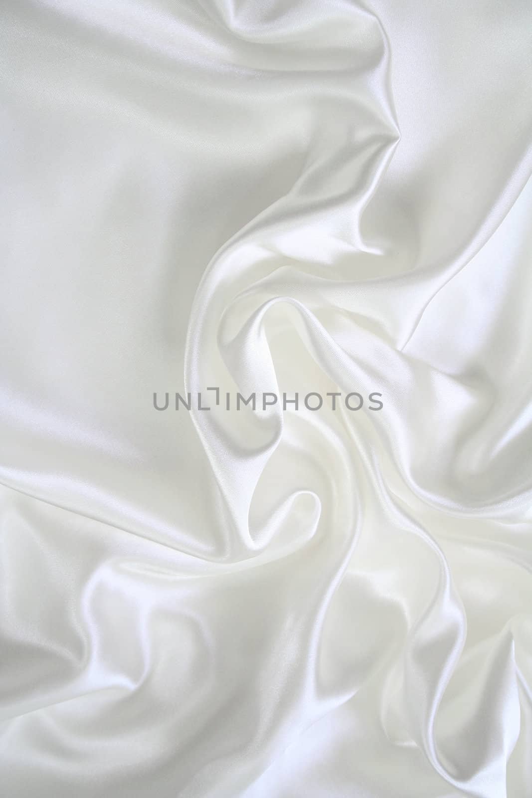 Smooth elegant white silk can use as wedding background