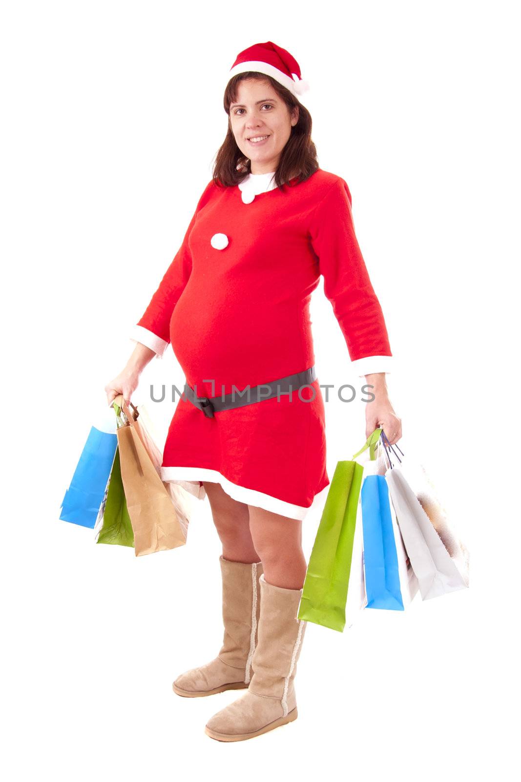 Mrs. Santa Claus pregnant