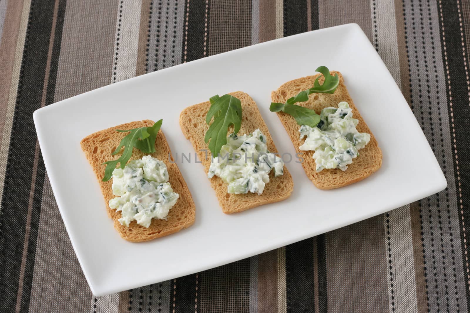 toasts with cream cheese by nataliamylova