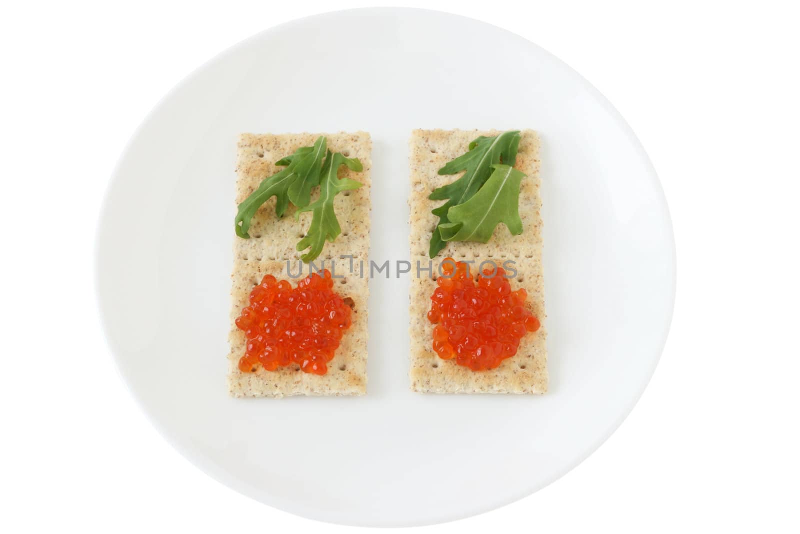 toasts with caviar by nataliamylova