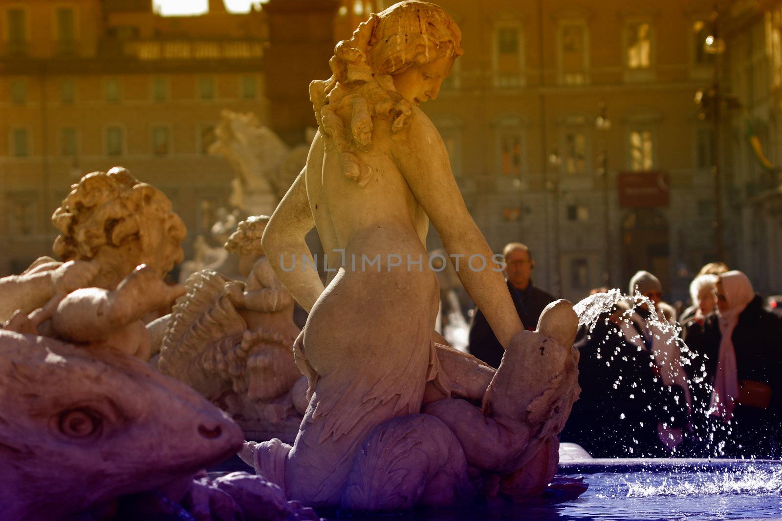 Rome, fountain of four rivers, Architecture, Art, Attraction, Capital, City, Culture, Europe, Famous, Fountain, Historic, History, Italian, Italy, Landmark, Marble, Monument, Obelisk, Sculpture, Square, Statue, Street, Tourism, Tourist, Travel,