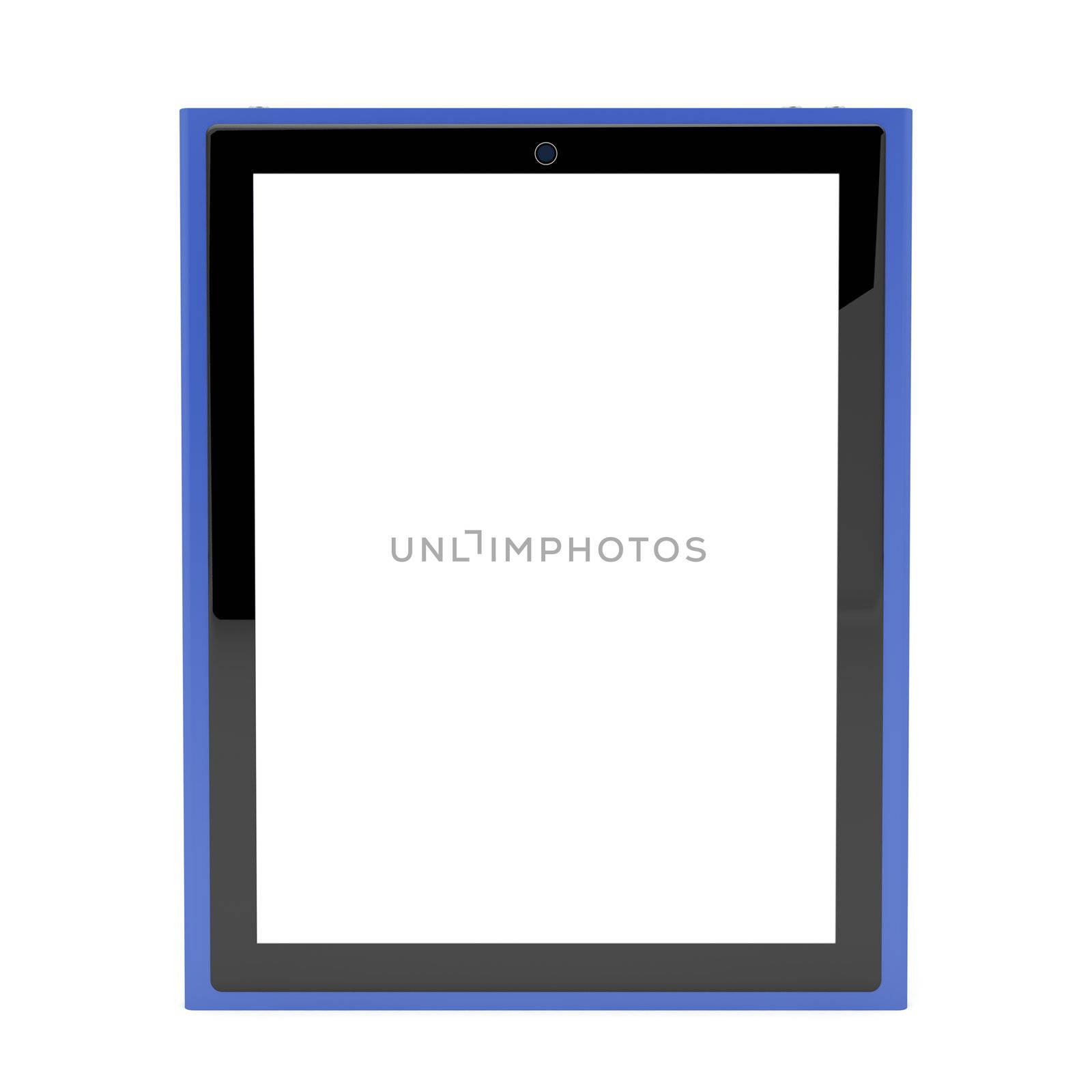 Tablet with empty screen by magraphics