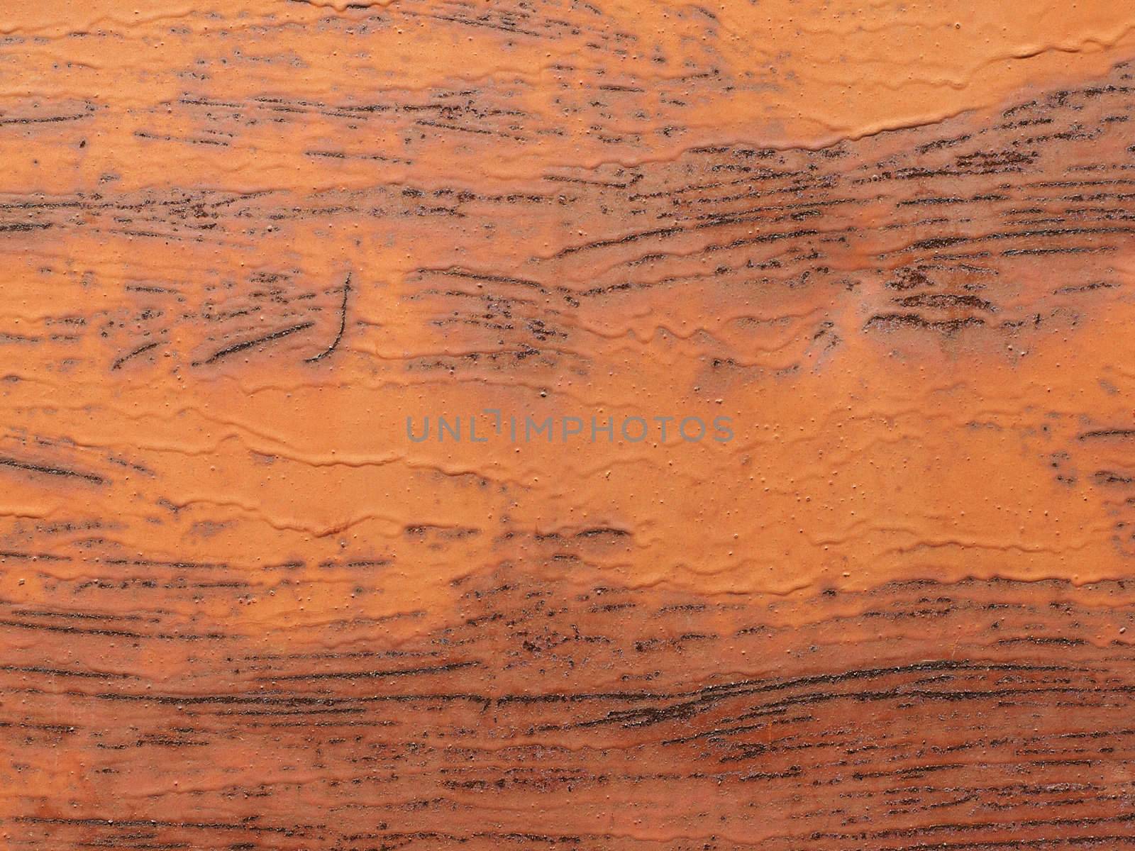 Red color rusty metal texture pattern.