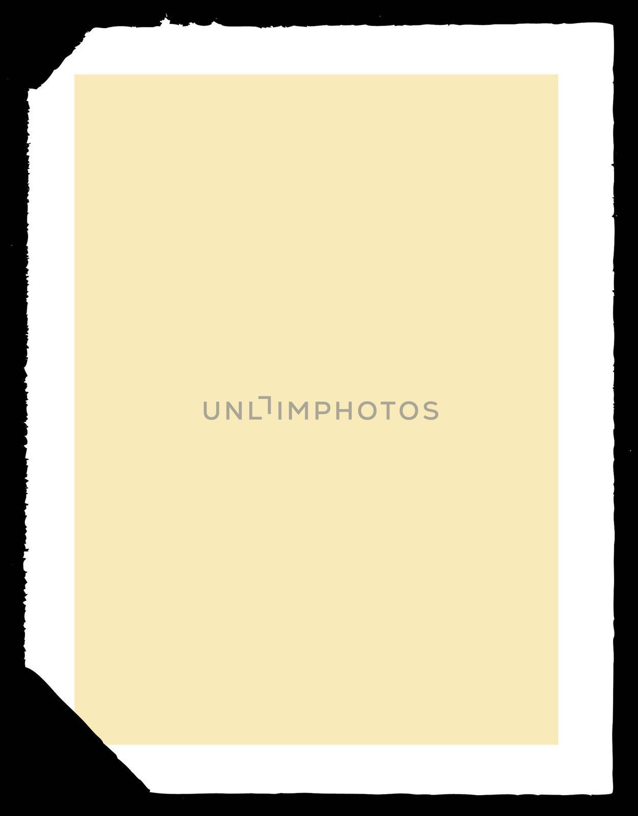 aging photographic paper. vector