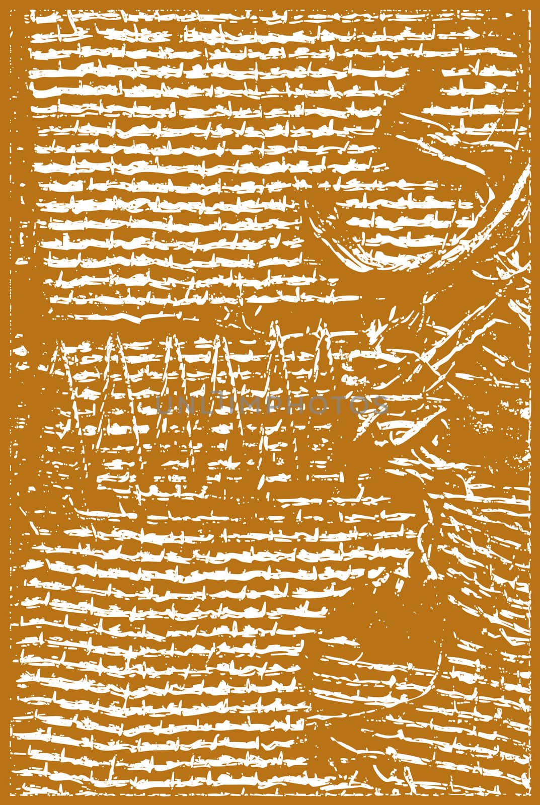 decorative rifts on yellow background