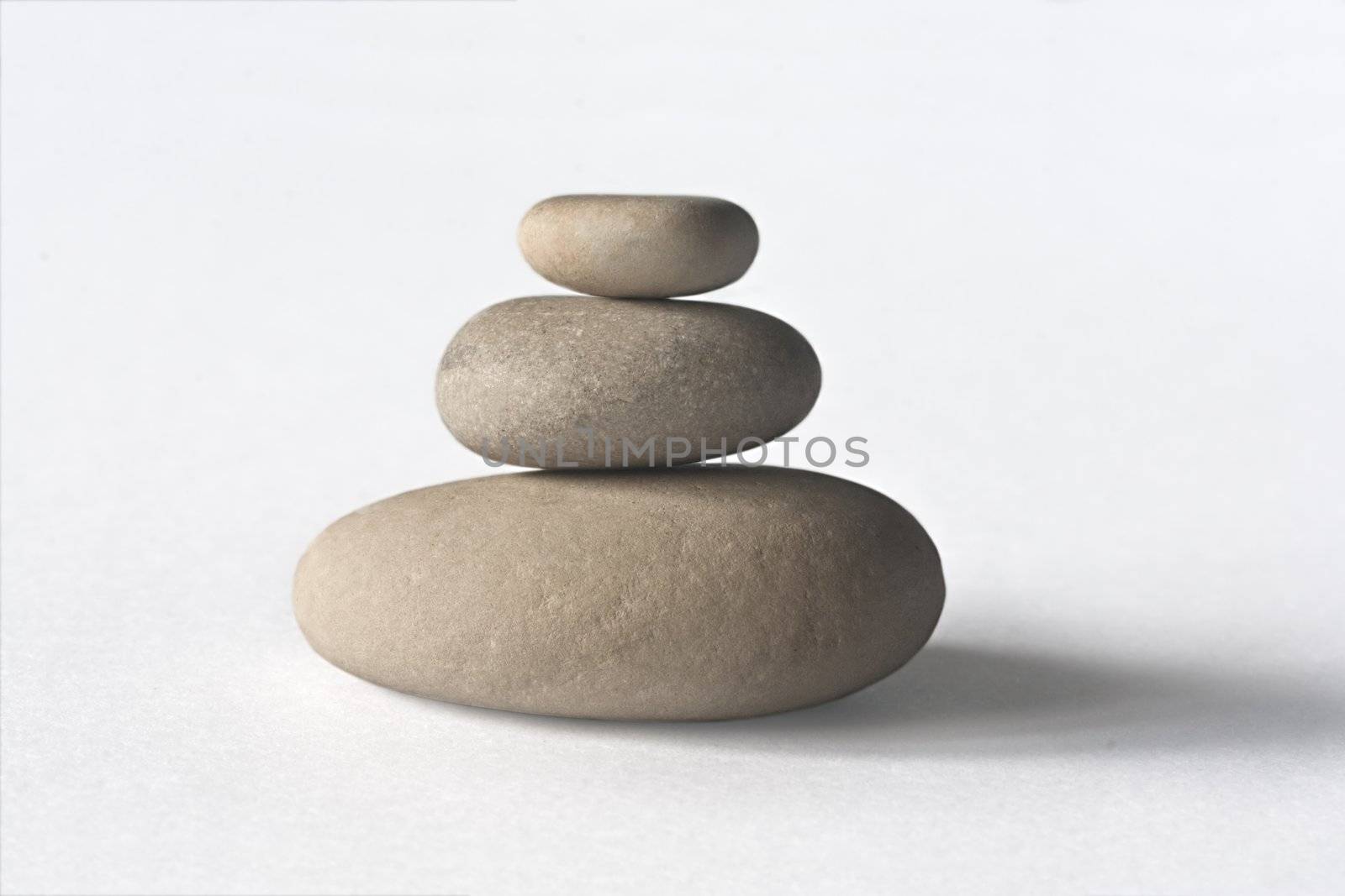 The three stones symbolize the stability and sustainability, as well as responsibility for the decisions taken